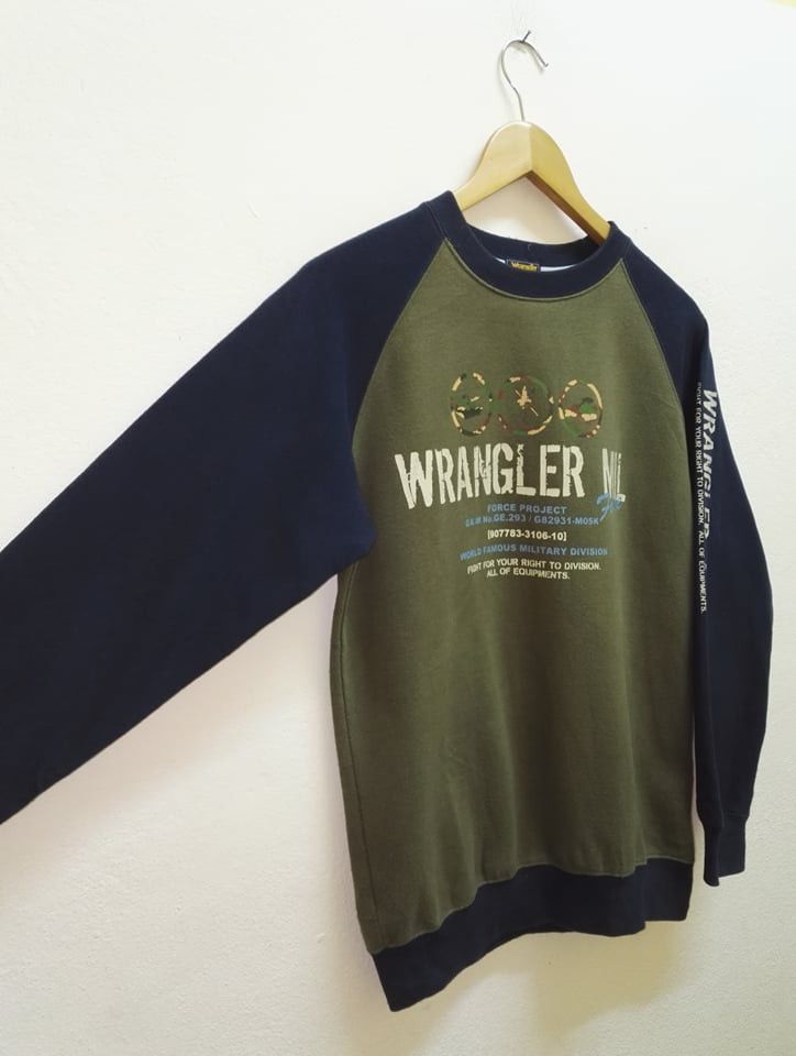 Wrangler 💥RARE💥 Vintage Wrangler Sportwear Sweatshirt Size US S / EU 44-46 / 1 - 3 Thumbnail