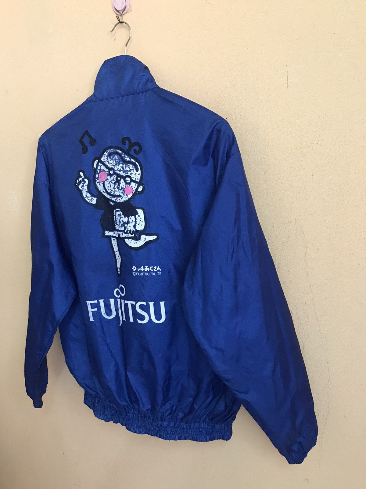 Japanese Brand RARE VINTAGE 90s FUJITSU JACKET JAPANESE Size US L / EU 52-54 / 3 - 3 Thumbnail