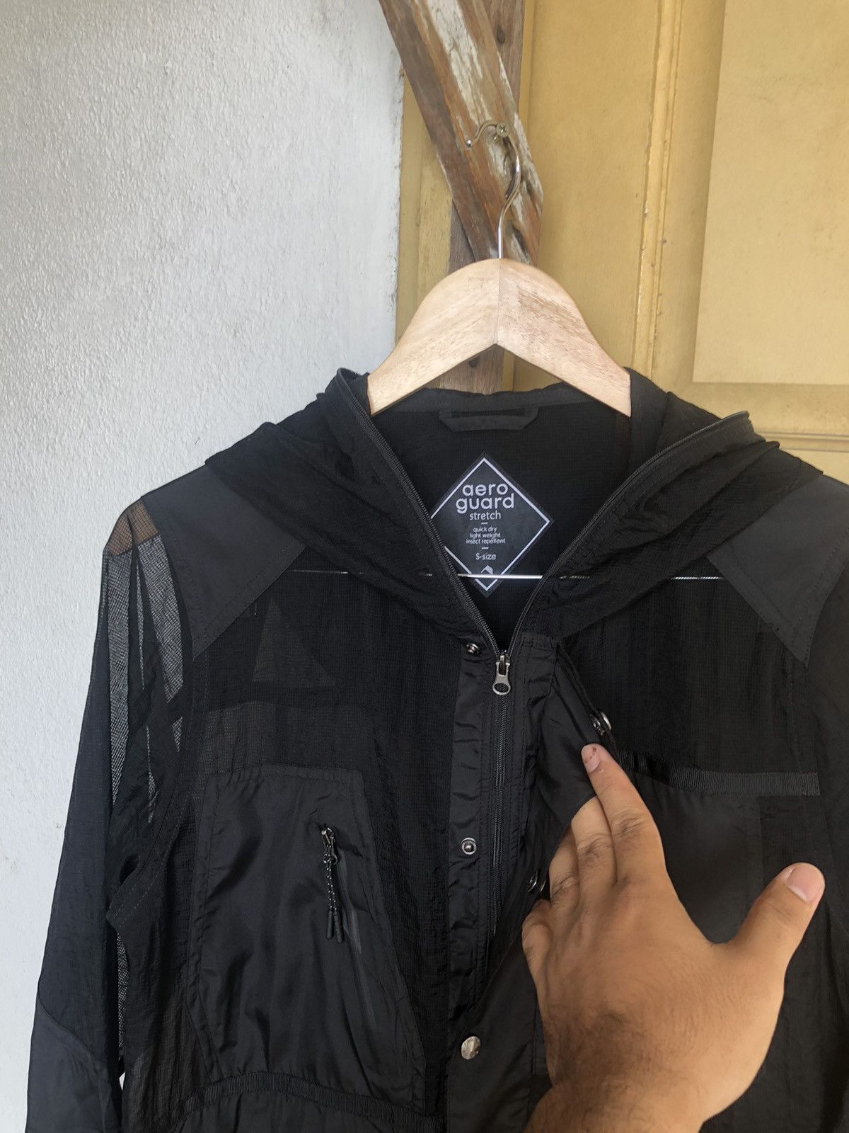Japanese Brand 🥷🏿 Aero Guard Ninja Style Full Zip Multipocket Windbreaker Size US S / EU 44-46 / 1 - 13 Thumbnail