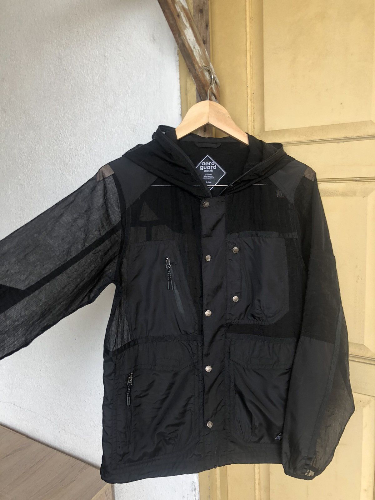 Japanese Brand 🥷🏿 Aero Guard Ninja Style Full Zip Multipocket Windbreaker Size US S / EU 44-46 / 1 - 6 Thumbnail