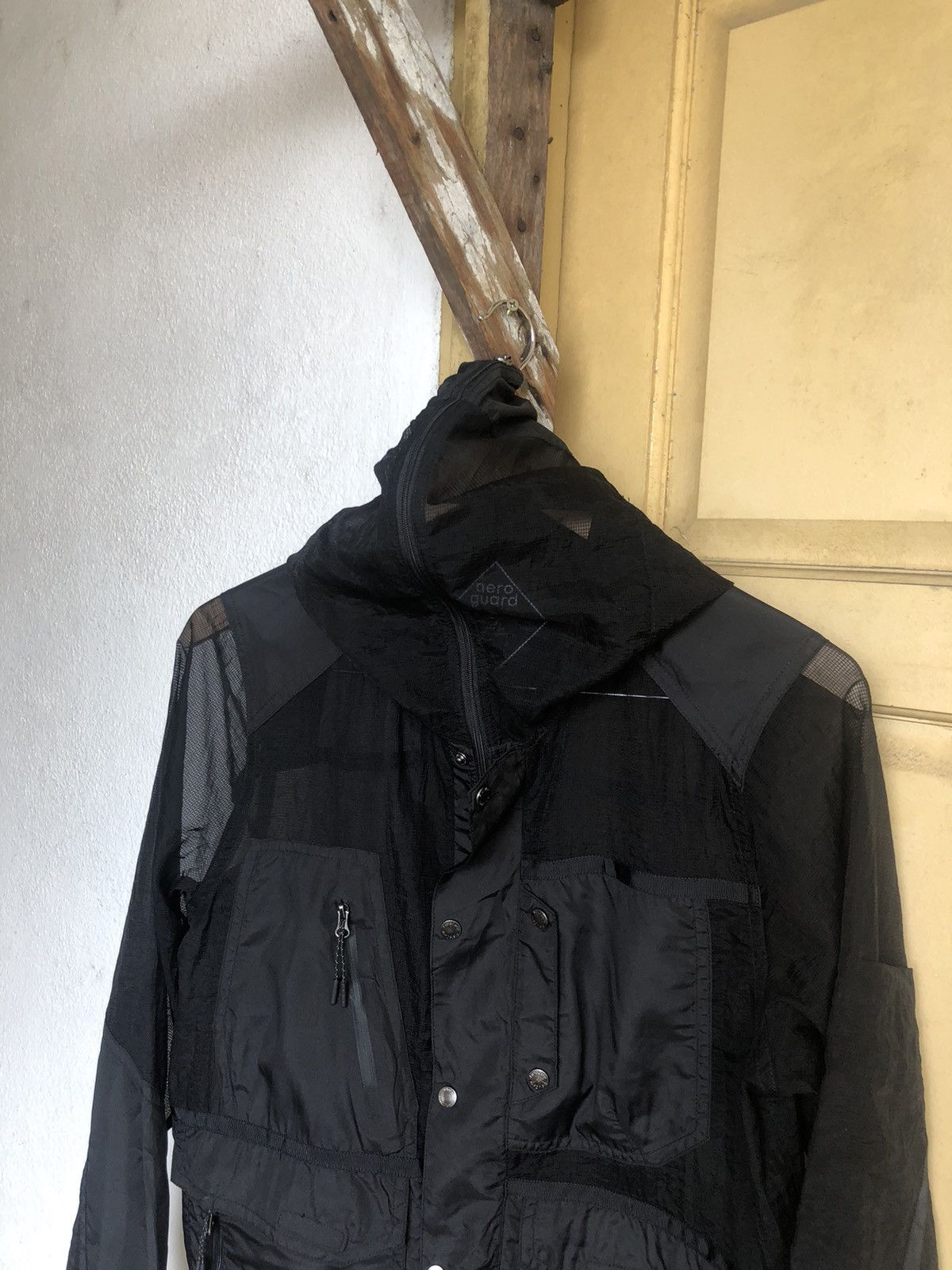 Japanese Brand 🥷🏿 Aero Guard Ninja Style Full Zip Multipocket Windbreaker Size US S / EU 44-46 / 1 - 18 Thumbnail