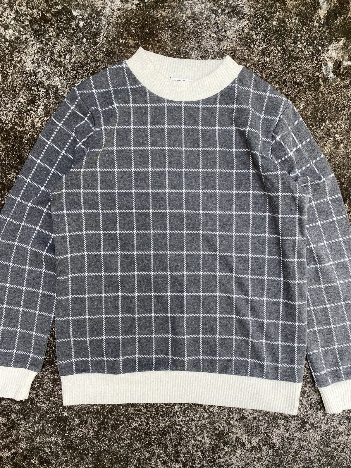 Japanese Brand Global Work Casual Sweatshirt Size US L / EU 52-54 / 3 - 2 Thumbnail