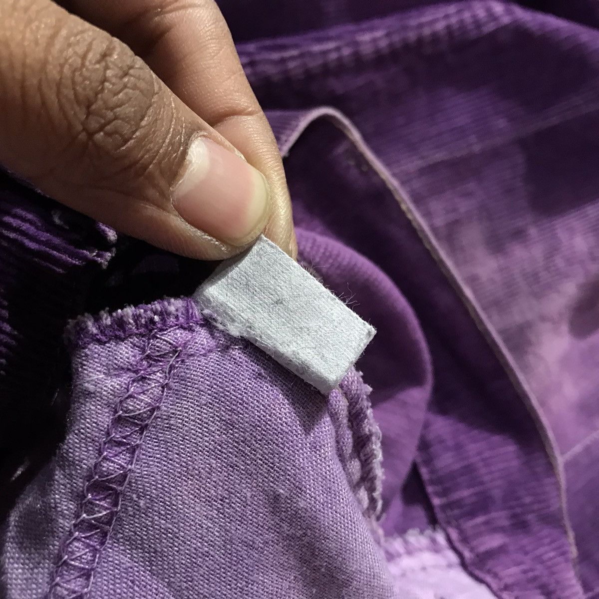 Levi's × Levi's Vintage Clothing × Vintage 💜 70/80s VINTAGE LEVIS 517 PURPLE FLARED CORDUROY PANTS 💜 Size US 32 / EU 48 - 12 Thumbnail