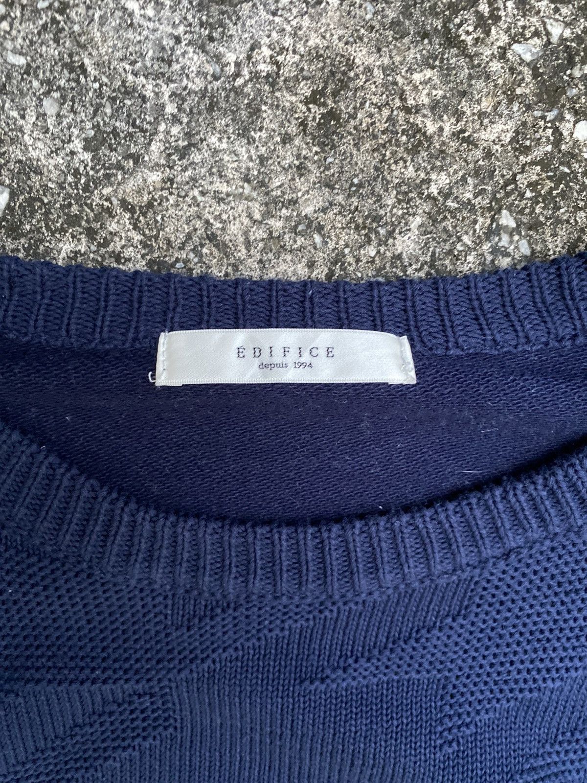 Edifice Japan Edifice Depuls 1994 Knitted Sweatshirt Size US L / EU 52-54 / 3 - 3 Thumbnail