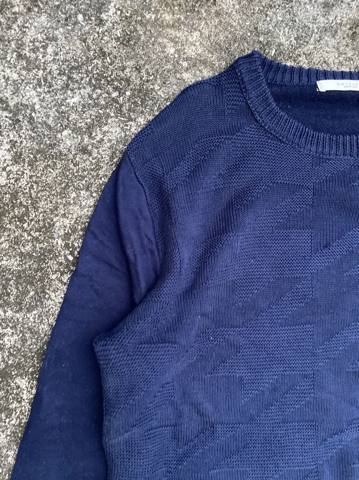 Edifice Japan Edifice Depuls 1994 Knitted Sweatshirt Size US L / EU 52-54 / 3 - 4 Thumbnail