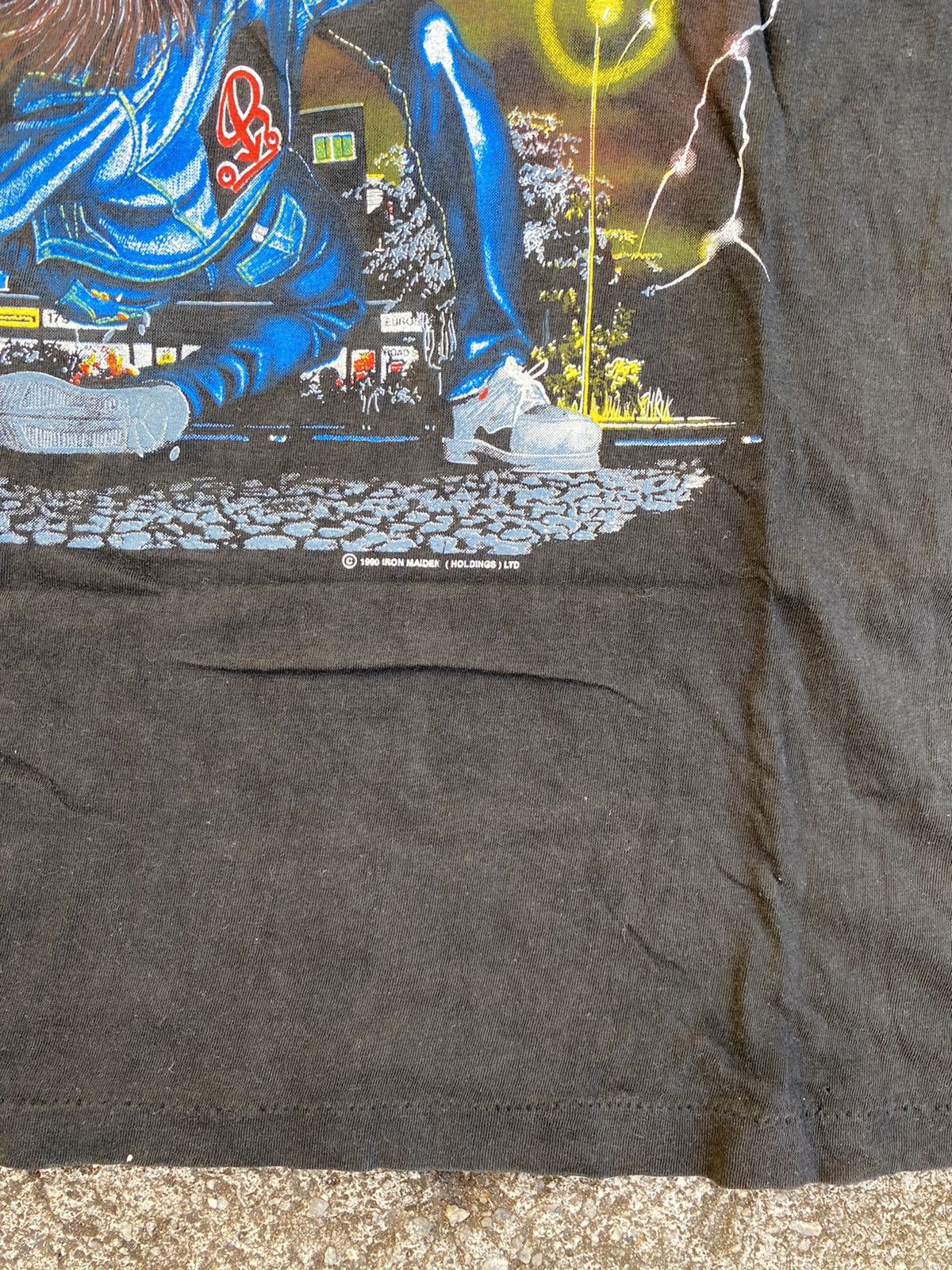 Band Tees Vintage 1991 Iron Maiden Tour tshirt Size US M / EU 48-50 / 2 - 3 Thumbnail