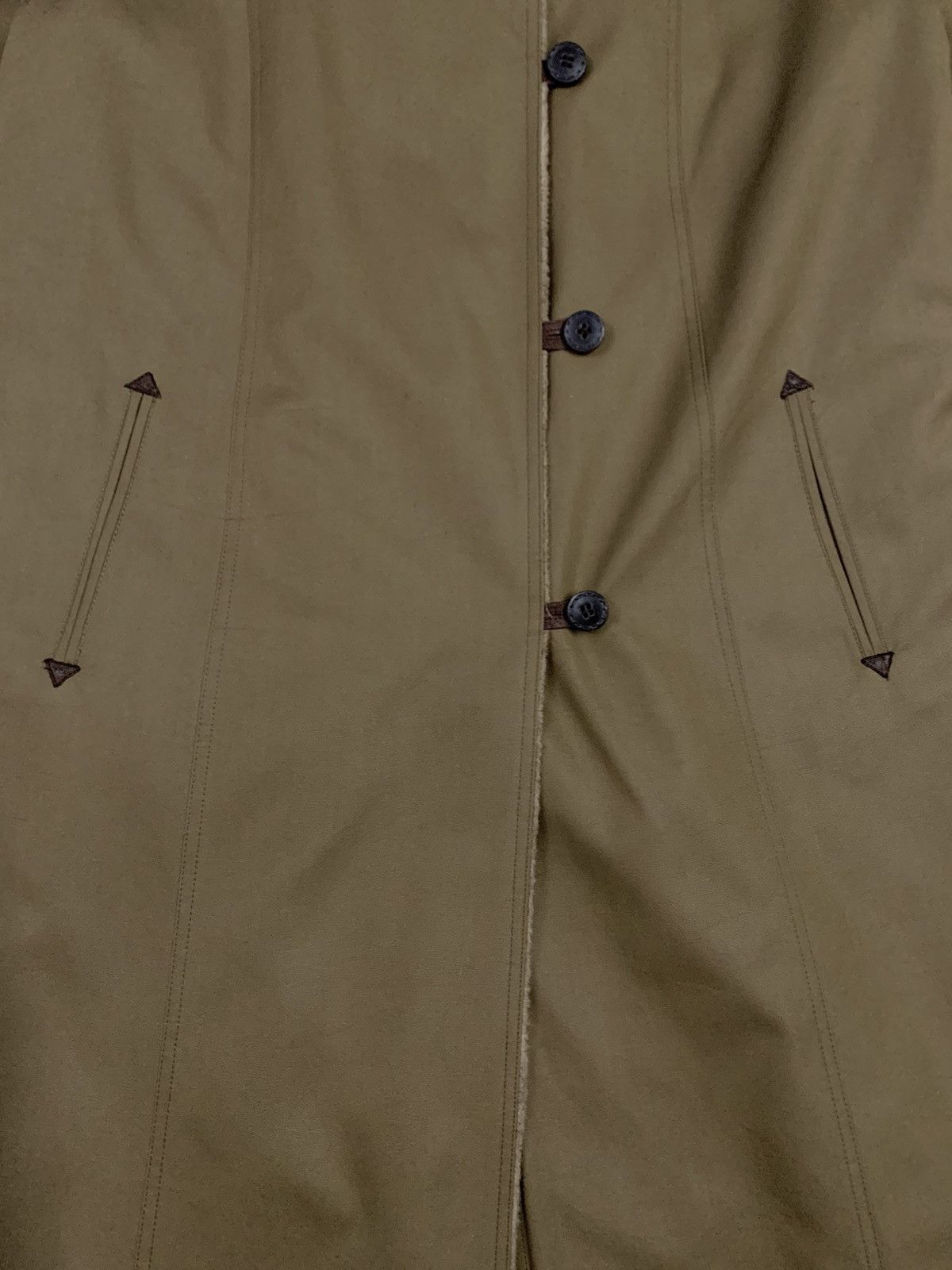 Other Japanese Brand Sunbird Onward Faux Fur-Lined Trench Coat Size L / US 10 / IT 46 - 6 Thumbnail