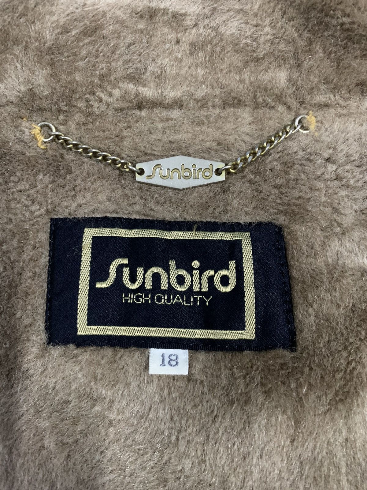Other Japanese Brand Sunbird Onward Faux Fur-Lined Trench Coat Size L / US 10 / IT 46 - 18 Thumbnail