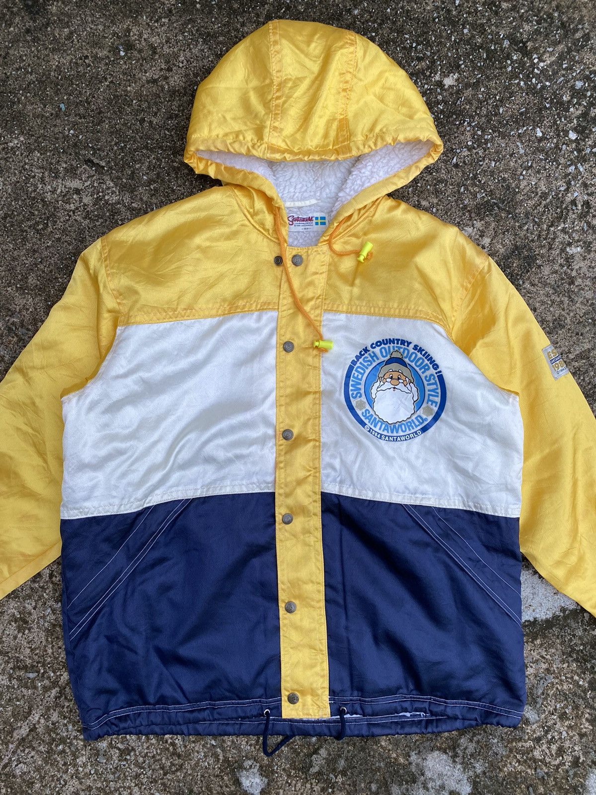 Vintage Vintage SANTA WORLD Captain Ski Jacket Size US L / EU 52-54 / 3 - 2 Thumbnail