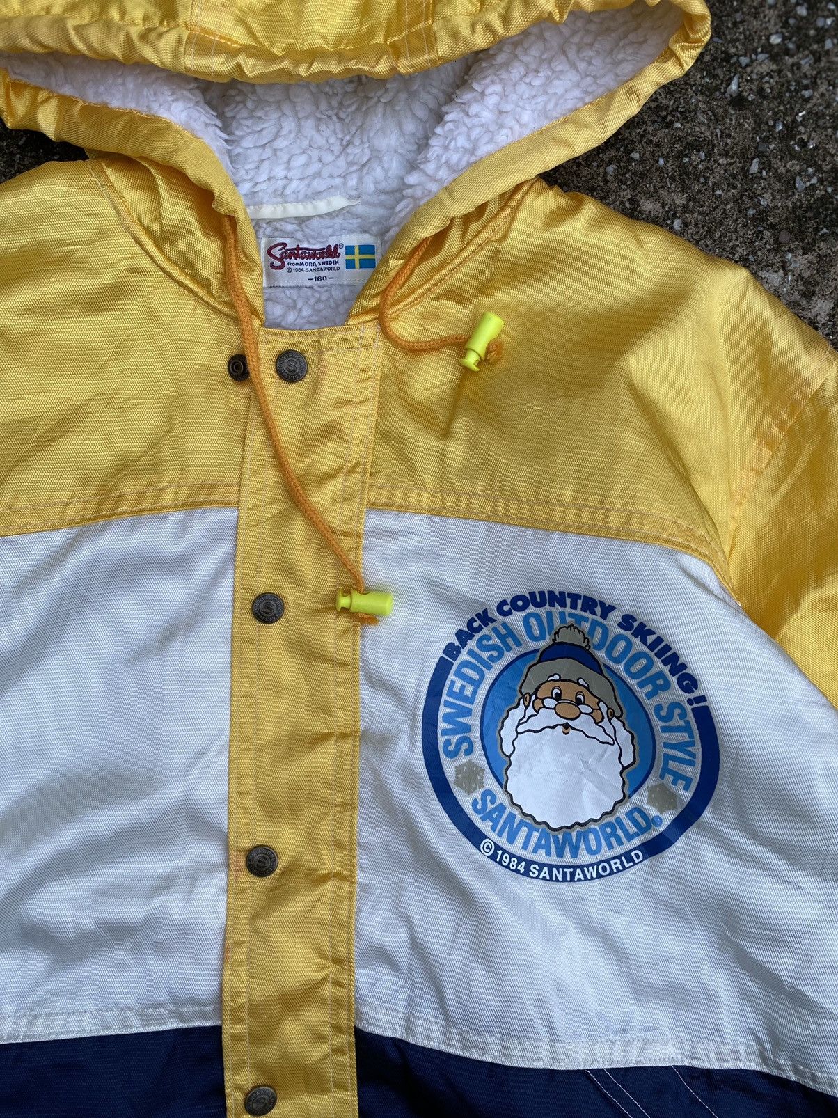 Vintage Vintage SANTA WORLD Captain Ski Jacket Size US L / EU 52-54 / 3 - 3 Thumbnail