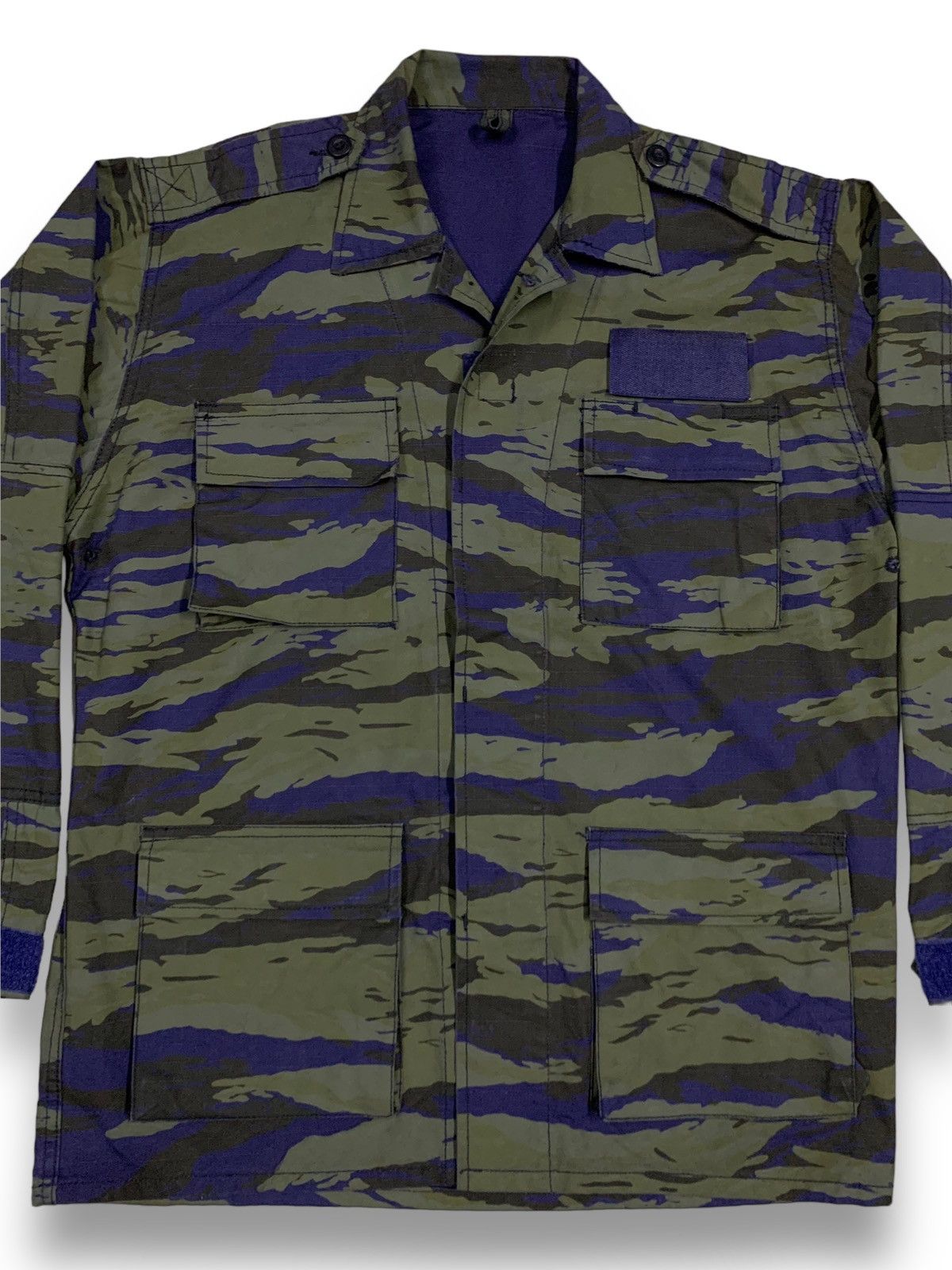 Other Greek Air force Lizard Camo Military Field Jacket Size US L / EU 52-54 / 3 - 4 Thumbnail