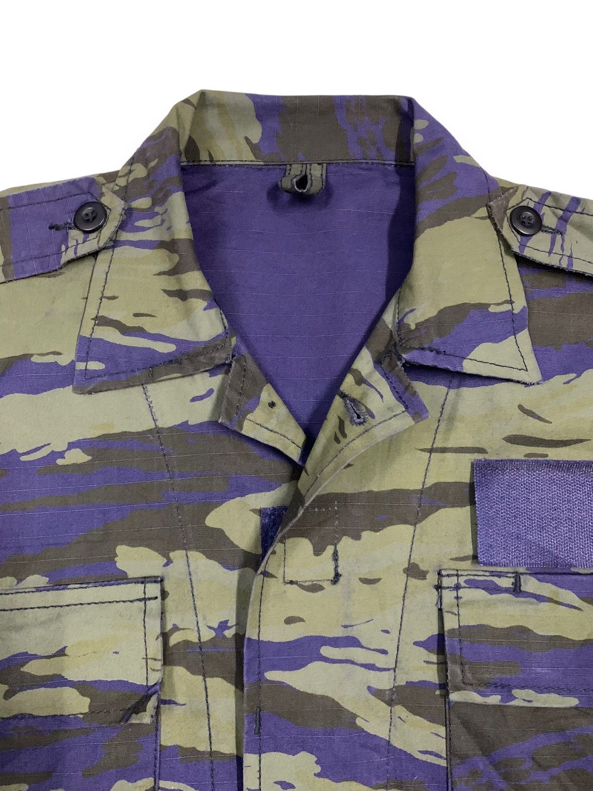Other Greek Air force Lizard Camo Military Field Jacket Size US L / EU 52-54 / 3 - 5 Thumbnail