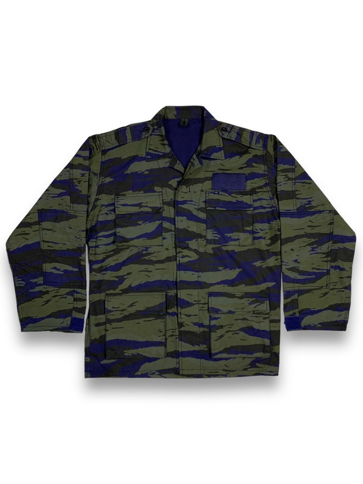 Other Greek Air force Lizard Camo Military Field Jacket Size US L / EU 52-54 / 3 - 1 Thumbnail