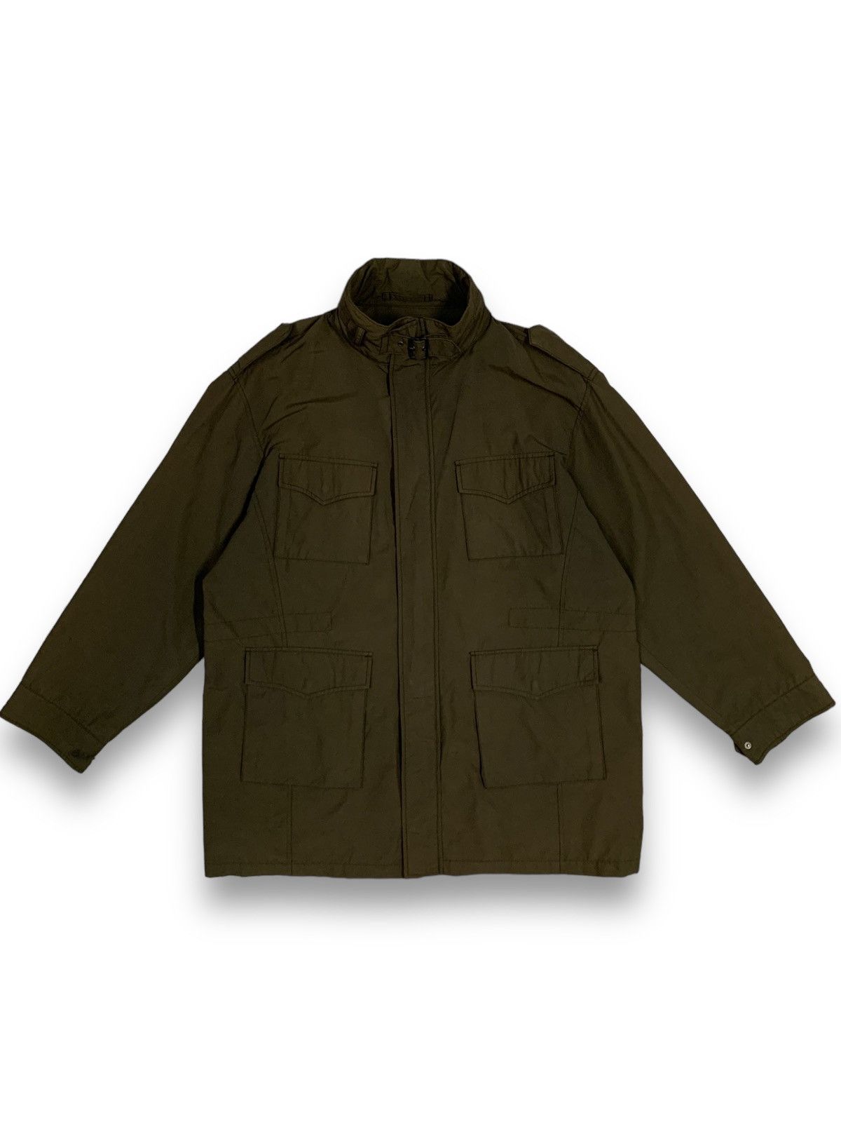 Japanese Brand Japanese Brand ELEL Men’s Brown Military Field Jacket Size US L / EU 52-54 / 3 - 1 Thumbnail