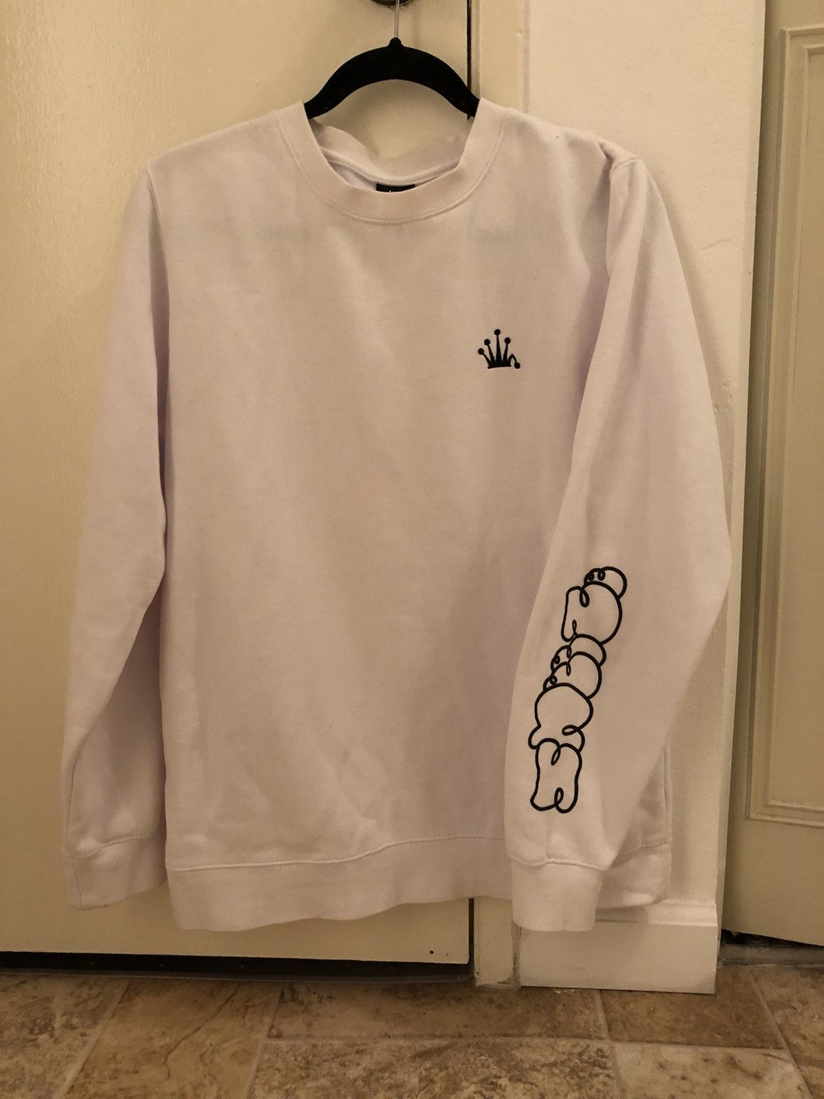 Sneeze Magazine × Stussy Sneeze Mag Stussy Crown Logo Crewneck 