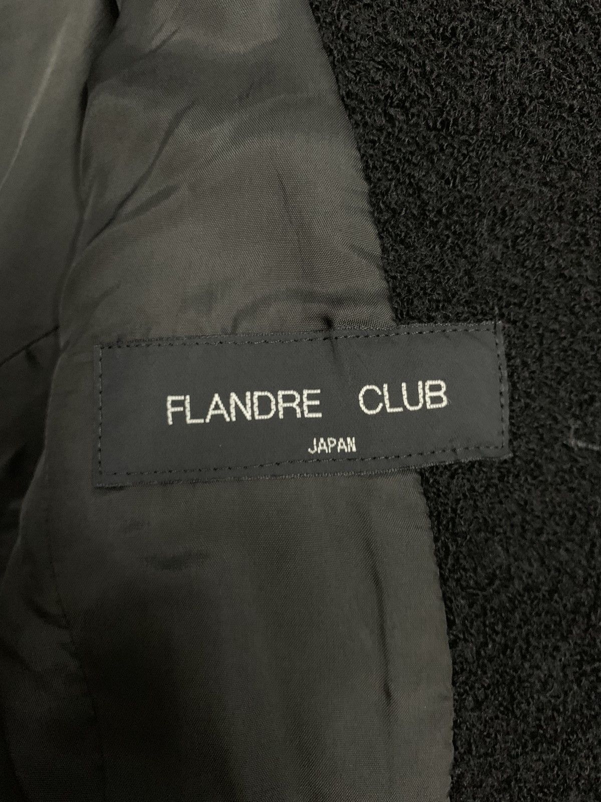 Japanese Brand Japanese Brand Flandre Club Wool Button Up Blazer Jacket Size M / US 6-8 / IT 42-44 - 17 Thumbnail