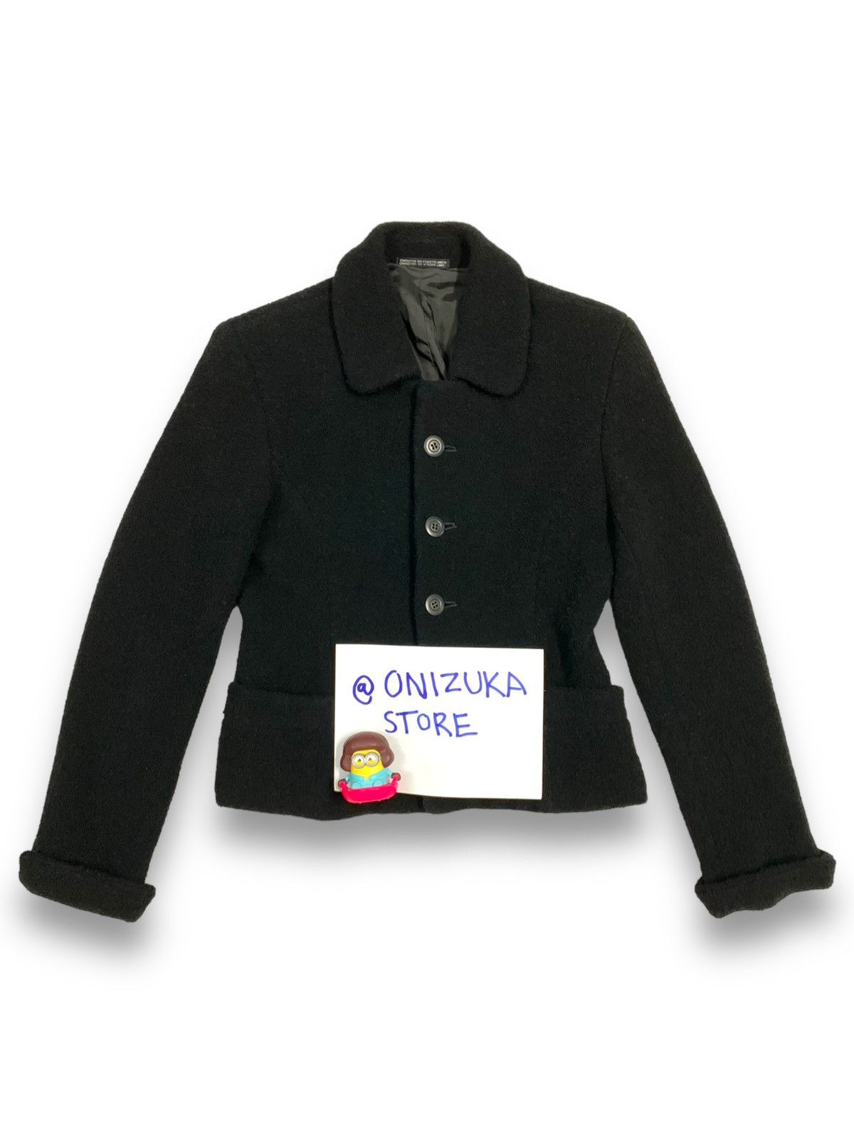 Japanese Brand Japanese Brand Flandre Club Wool Button Up Blazer Jacket Size M / US 6-8 / IT 42-44 - 2 Thumbnail
