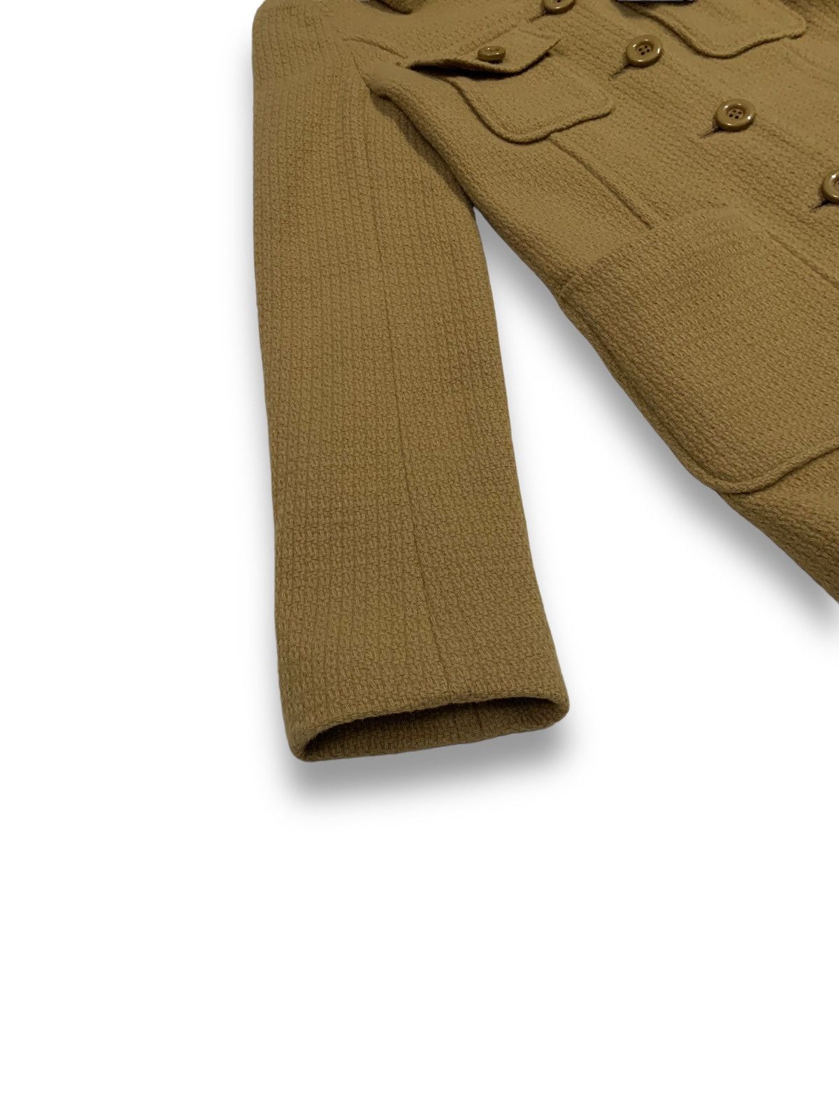 Jil Stuart Jill Stuart Beige Wool Blend Button Up Multipocket Long Coat Size S / US 4 / IT 40 - 12 Thumbnail