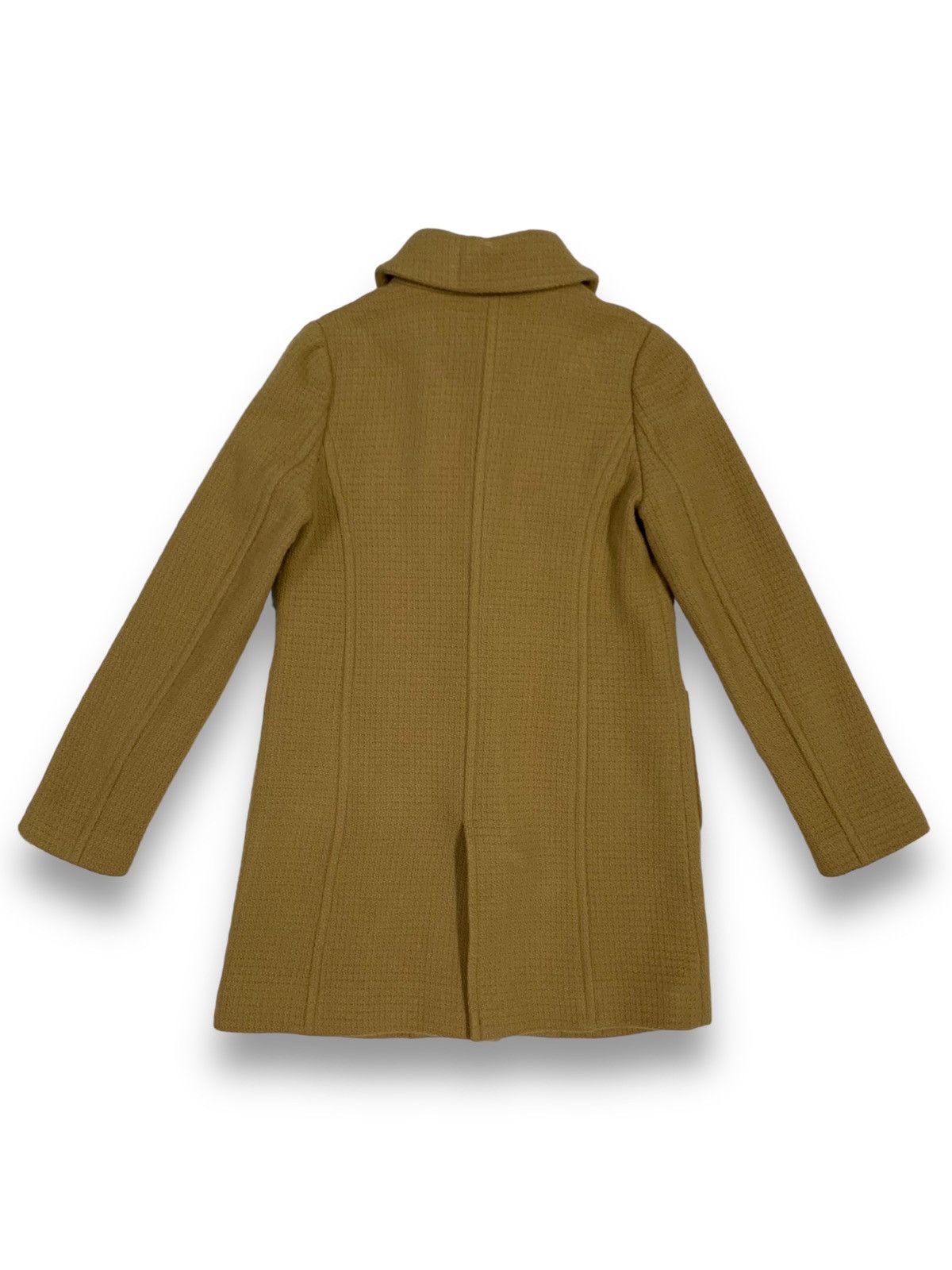 Jil Stuart Jill Stuart Beige Wool Blend Button Up Multipocket Long Coat Size S / US 4 / IT 40 - 3 Thumbnail