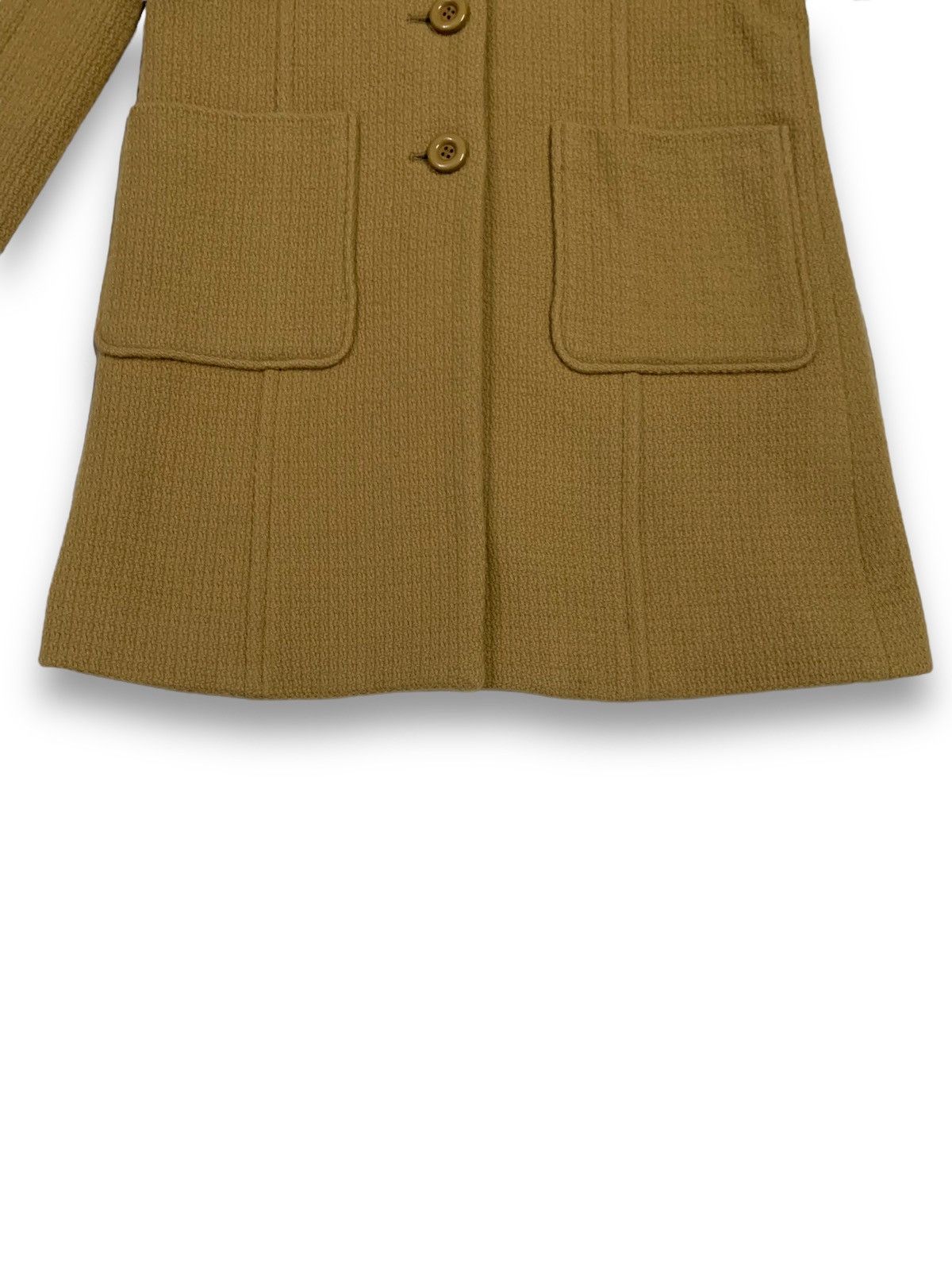 Jil Stuart Jill Stuart Beige Wool Blend Button Up Multipocket Long Coat Size S / US 4 / IT 40 - 10 Thumbnail