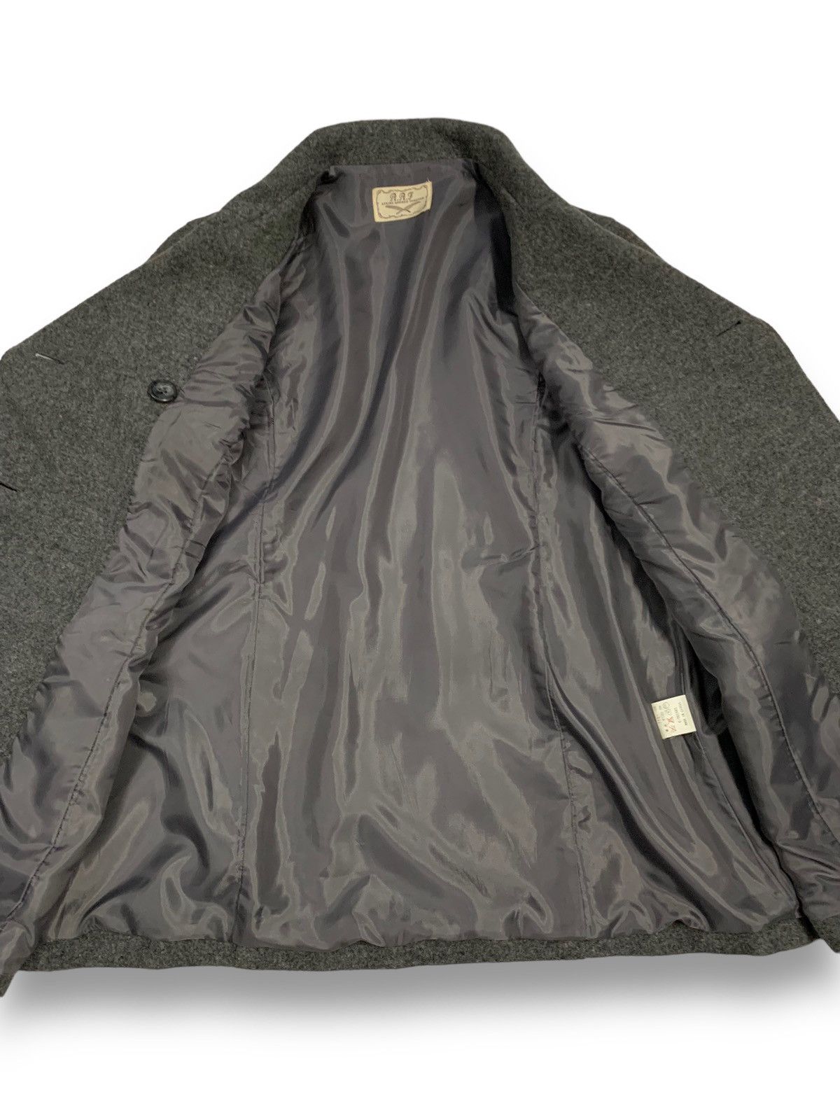 Japanese Brand Japanese Brand A.A.F Wool Double Breasted Peacoat Size L / US 10 / IT 46 - 14 Thumbnail