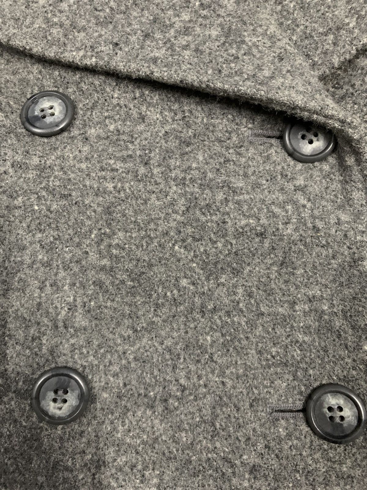 Japanese Brand Japanese Brand A.A.F Wool Double Breasted Peacoat Size L / US 10 / IT 46 - 6 Thumbnail