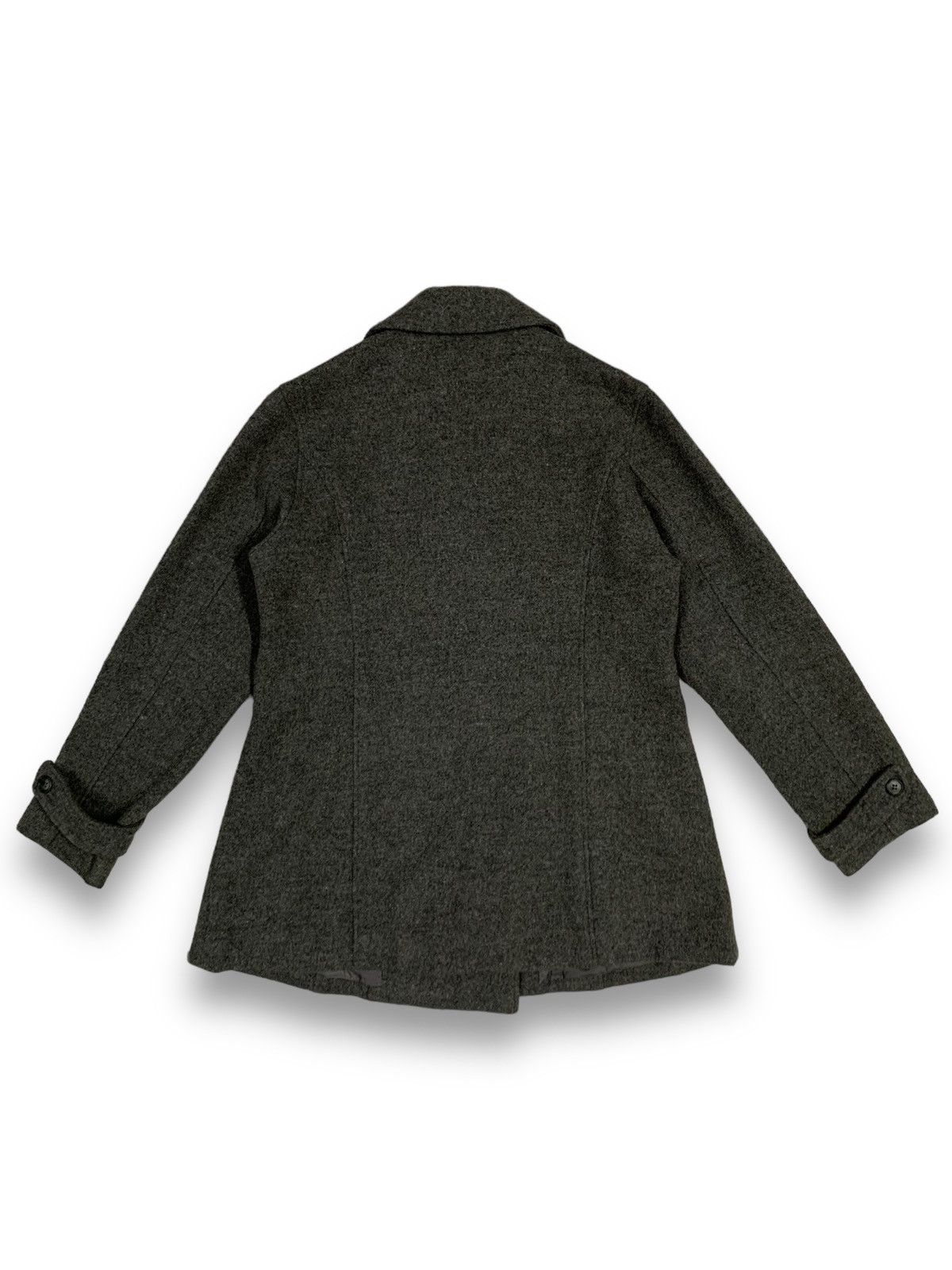Japanese Brand Japanese Brand A.A.F Wool Double Breasted Peacoat Size L / US 10 / IT 46 - 3 Thumbnail