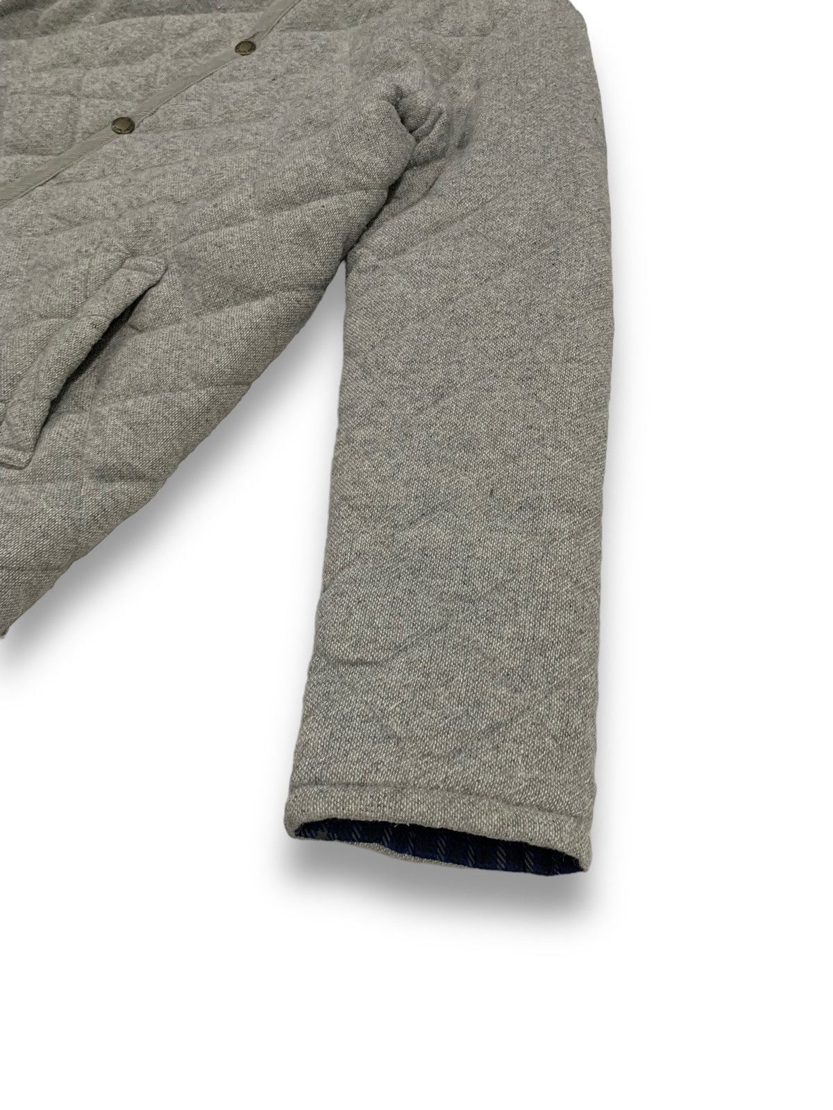 Beams Plus Japanese Brand B.Ming by Beams Quilted Wool Coat Jacket Size L / US 10 / IT 46 - 12 Thumbnail