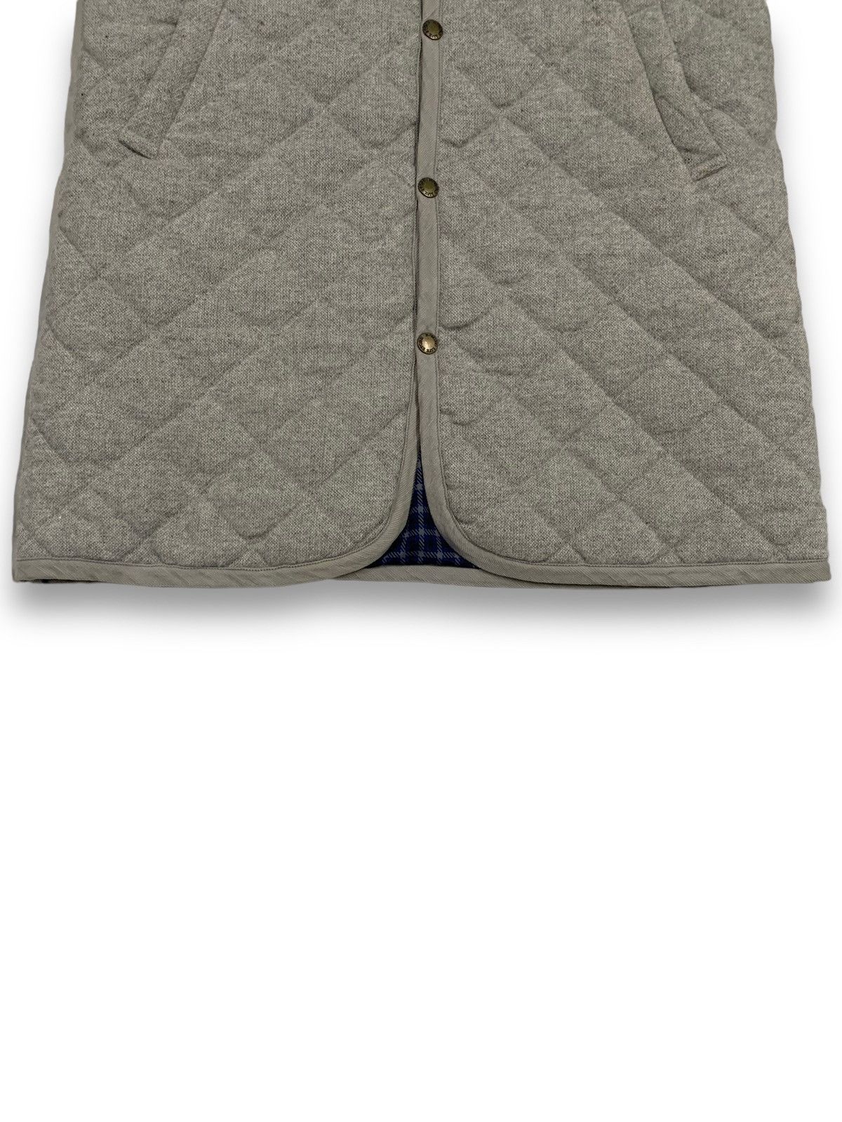 Beams Plus Japanese Brand B.Ming by Beams Quilted Wool Coat Jacket Size L / US 10 / IT 46 - 10 Thumbnail