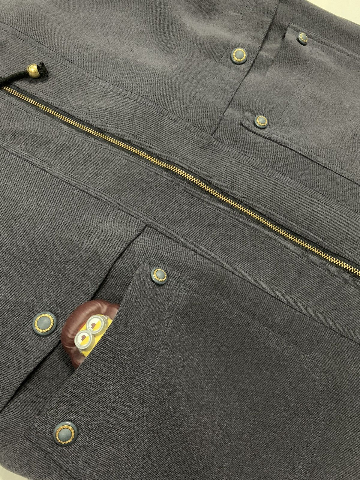 Japanese Brand Japanese Brand NowFashion Navy Full Zip Hooded Jacket Size L / US 10 / IT 46 - 7 Thumbnail