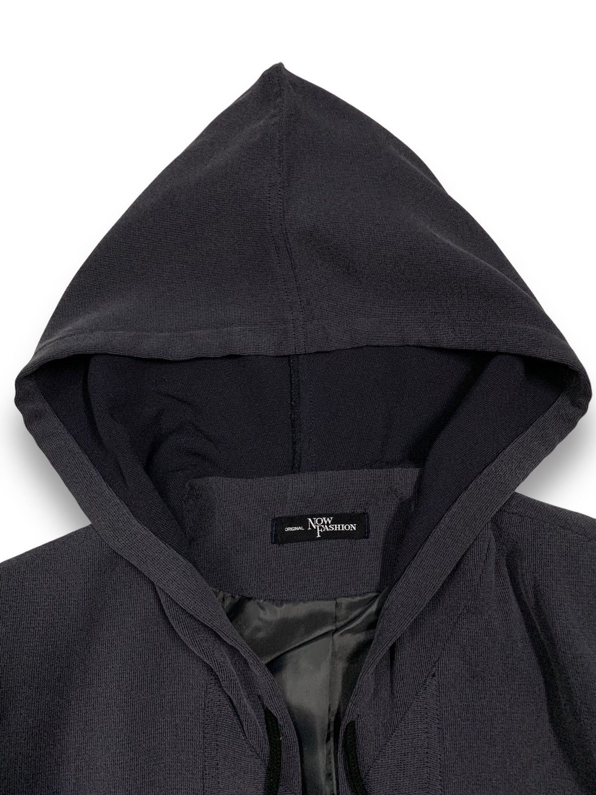 Japanese Brand Japanese Brand NowFashion Navy Full Zip Hooded Jacket Size L / US 10 / IT 46 - 5 Thumbnail