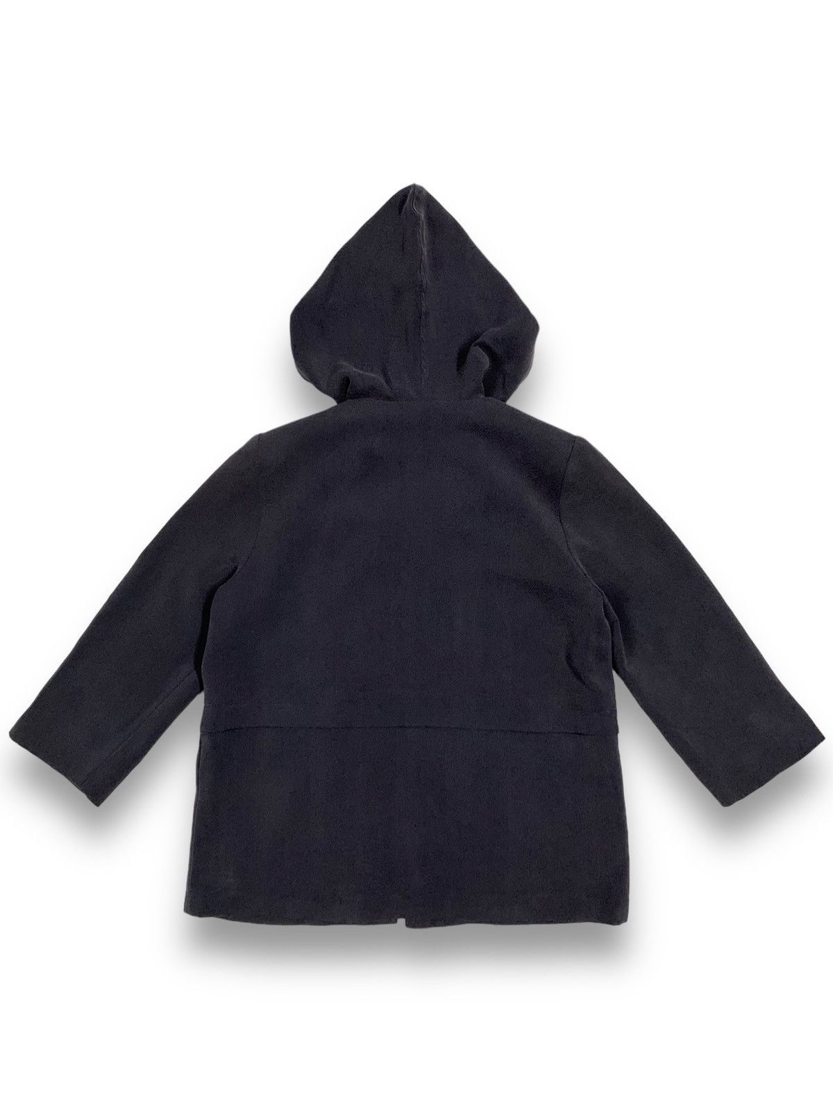 Japanese Brand Japanese Brand NowFashion Navy Full Zip Hooded Jacket Size L / US 10 / IT 46 - 3 Thumbnail