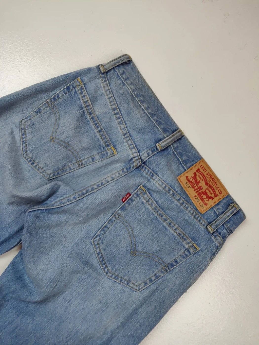 Levi's Levi's 514 Regular Straight Denim Jeans Bottom Trouser Size US 30 / EU 46 - 8 Thumbnail