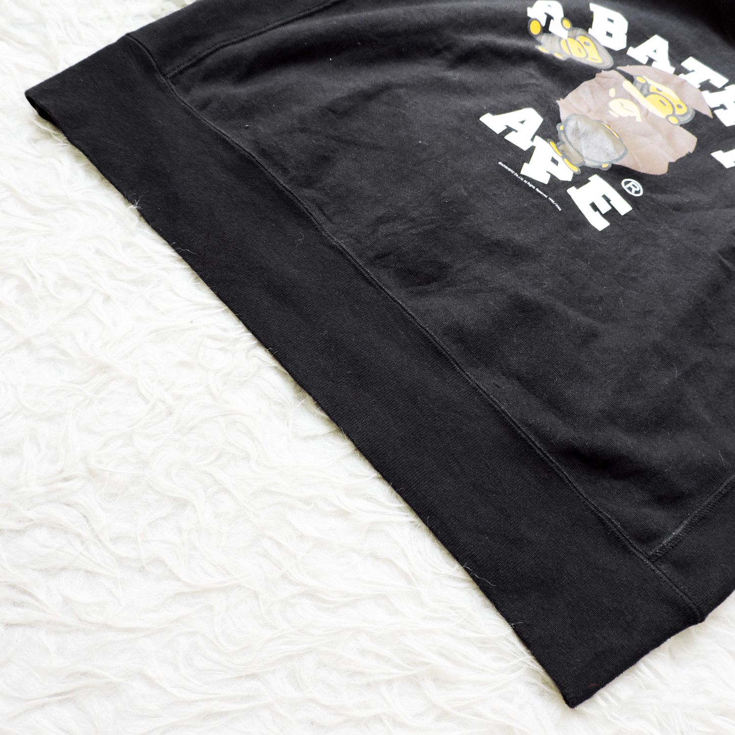 Bape A BATHING APE X BABY MILO COLLEGE CREWNECK Size US S / EU 44-46 / 1 - 13 Thumbnail