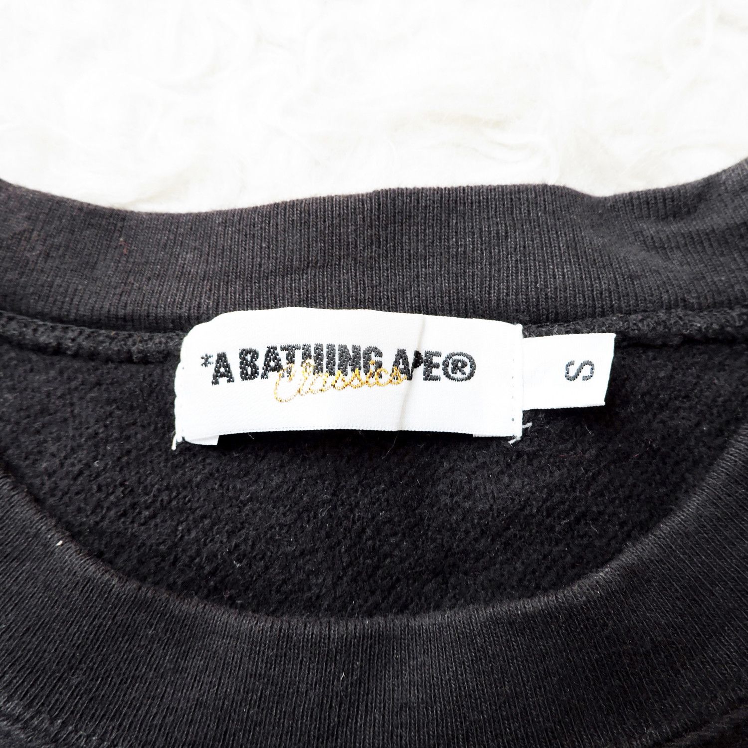 Bape A BATHING APE X BABY MILO COLLEGE CREWNECK Size US S / EU 44-46 / 1 - 2 Thumbnail