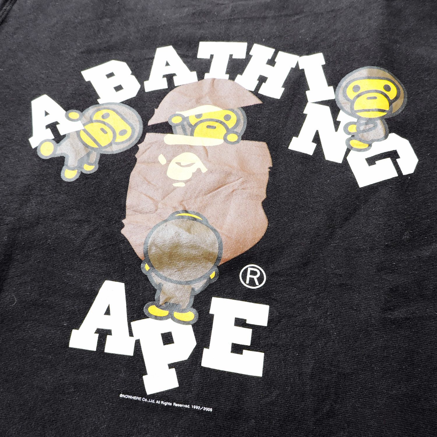 Bape A BATHING APE X BABY MILO COLLEGE CREWNECK Size US S / EU 44-46 / 1 - 10 Thumbnail