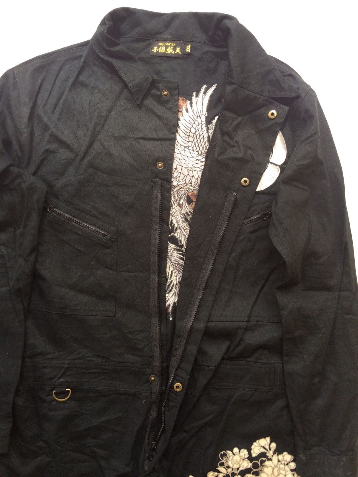 Japanese Brand × Seditionaries Fugutqiten embroidered Phoenix Punk style overall Size US 44 / EU 60 - 11 Thumbnail