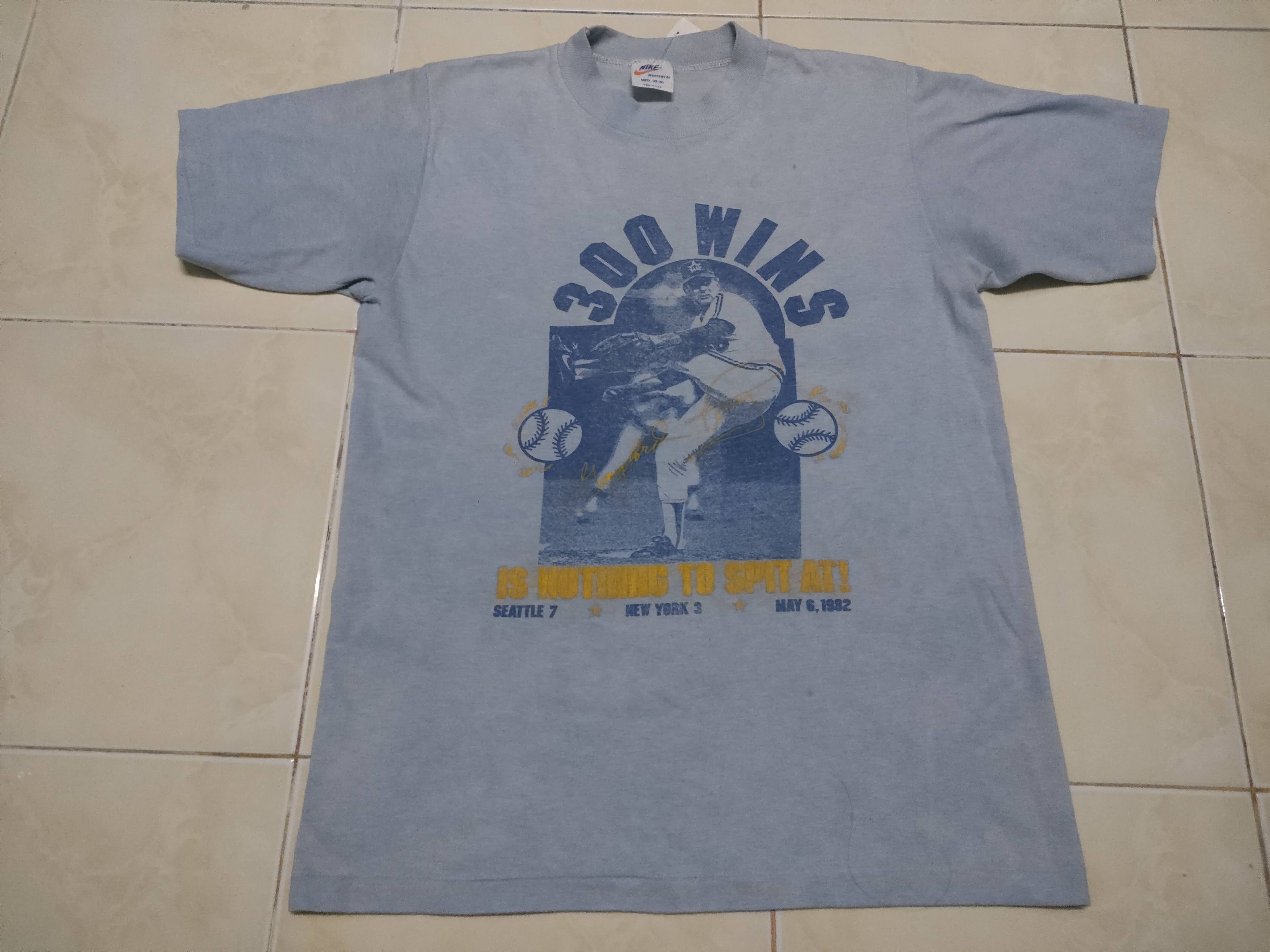 Nike × Vintage Vintage Nike Orang Blue Tag Baseball Sport Tee Size US M / EU 48-50 / 2 - 3 Thumbnail