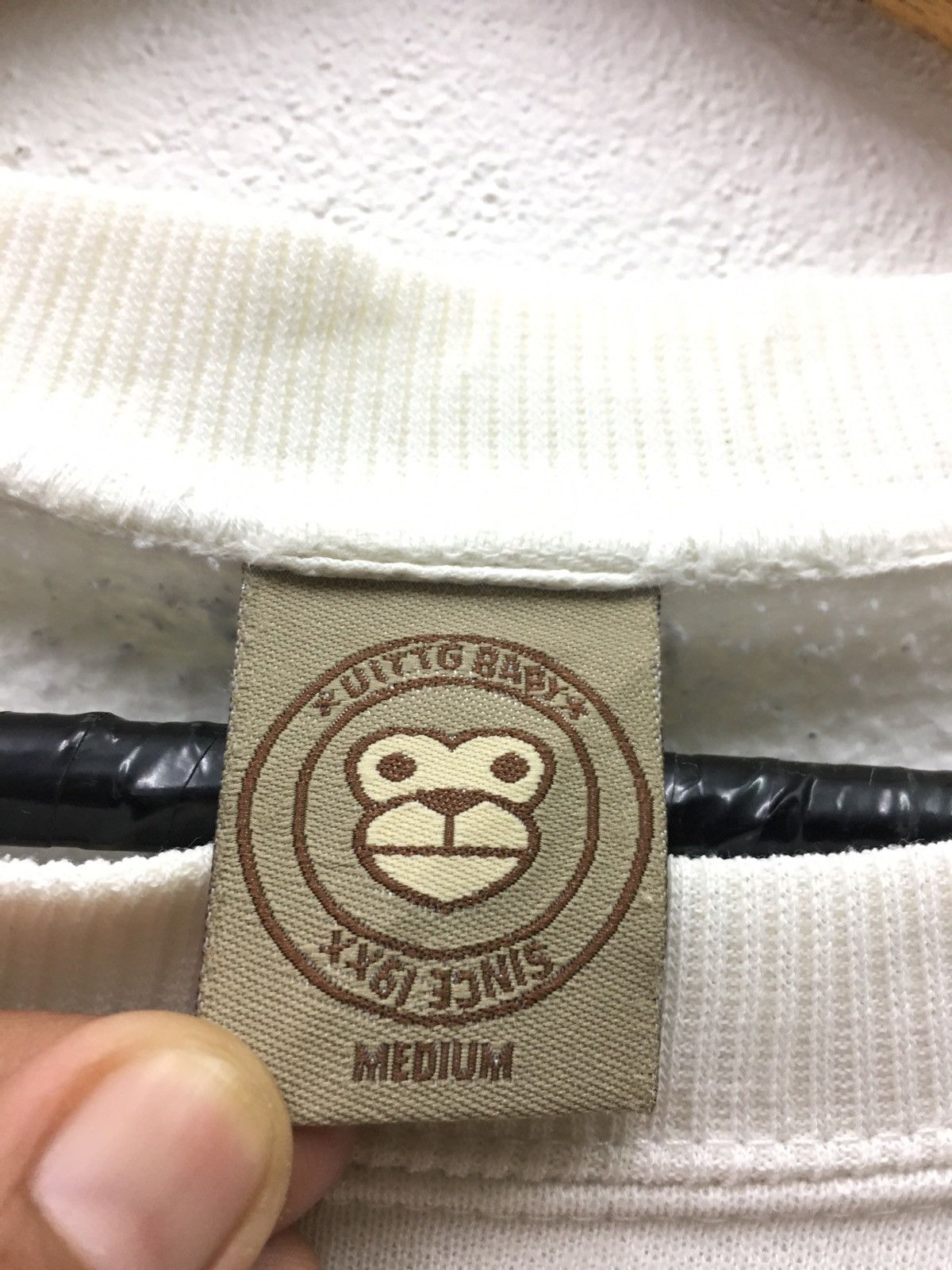 Japanese Brand Uittg Baby Monkey Funny Friend Sweatshirt Size US M / EU 48-50 / 2 - 8 Thumbnail