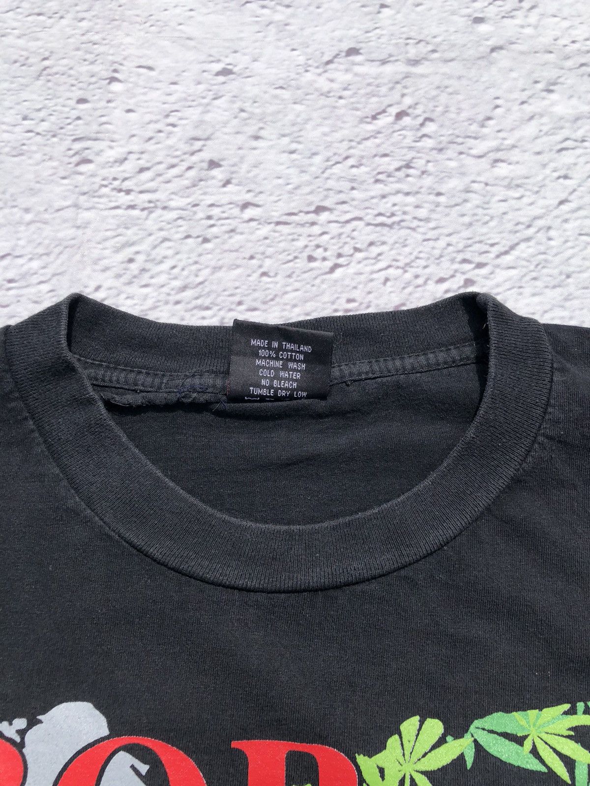 Band Tees Vintage 90s Bob Marley Buffalo Jamaica Zion Bootleg Tee Size US L / EU 52-54 / 3 - 9 Thumbnail