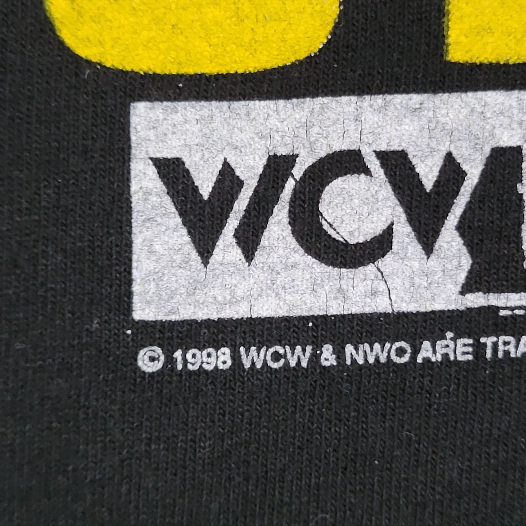 Anvil × Vintage Sting Vintage 90s WCW NWO WWF Wrestling T-Shirt Size US L / EU 52-54 / 3 - 5 Thumbnail