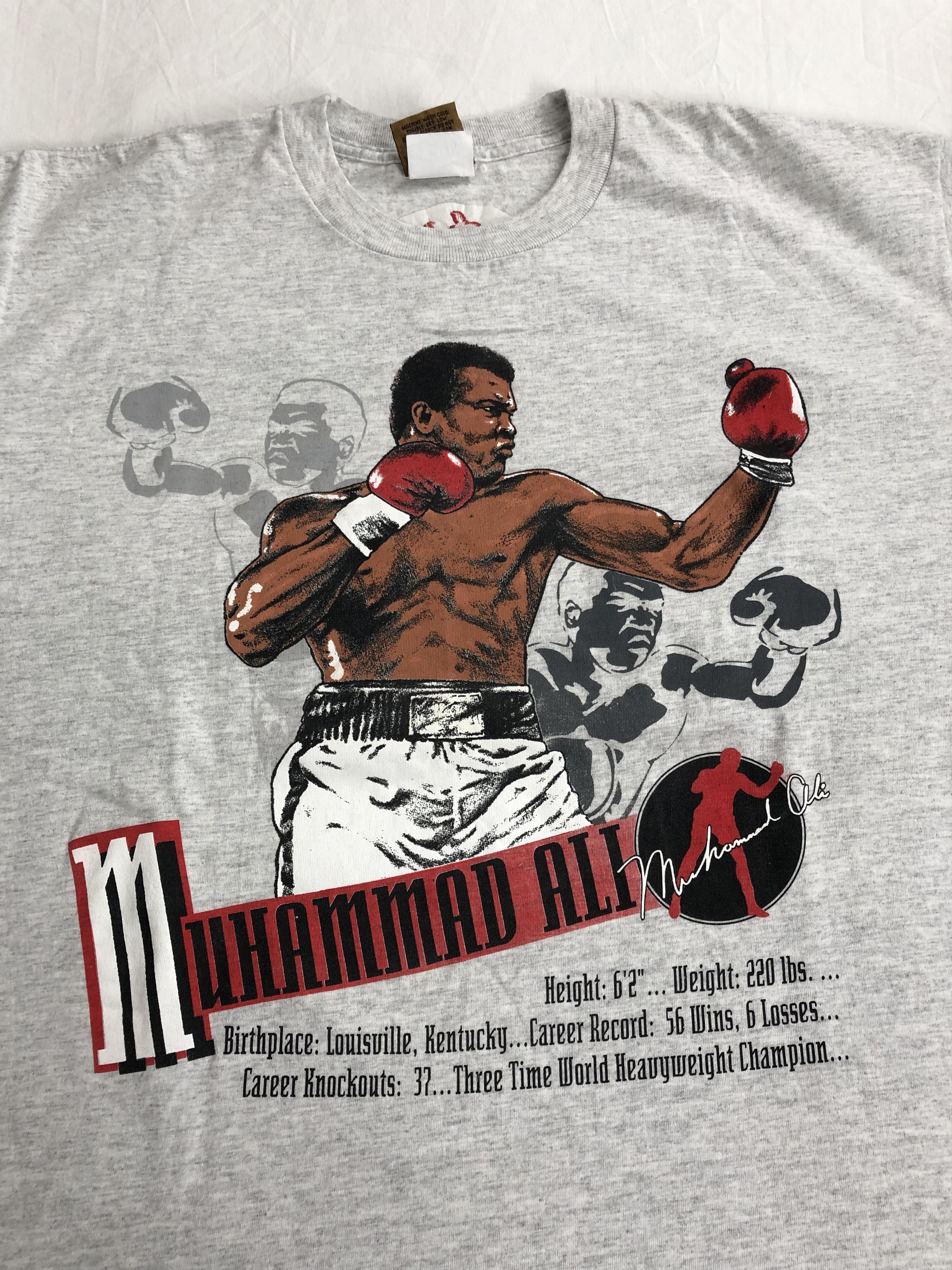 Nutmeg Vintage 90s Muhammad Ali (Mike Tyson Malcolm X Foreman) Size US XL / EU 56 / 4 - 3 Thumbnail