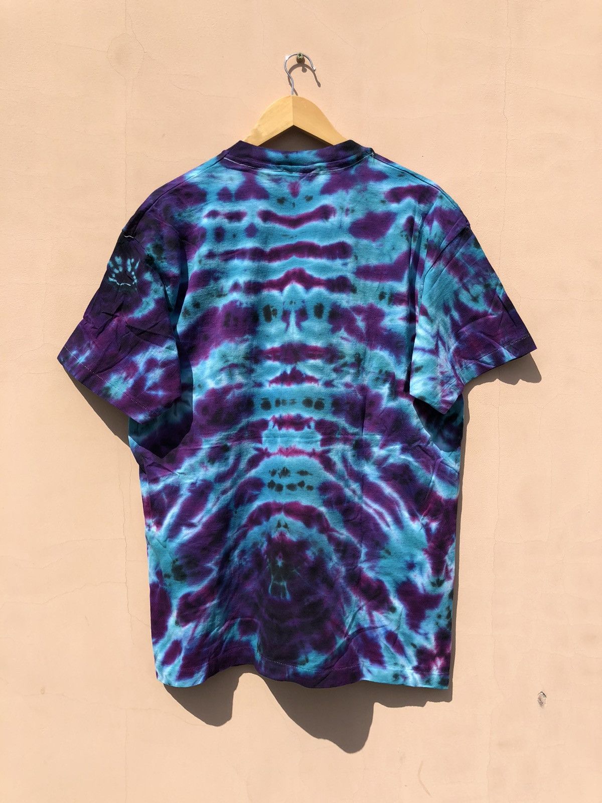 Band Tees Vintage 90s Woodstock Music Festival Tie Dye Tee (The Doors Size US XL / EU 56 / 4 - 2 Thumbnail