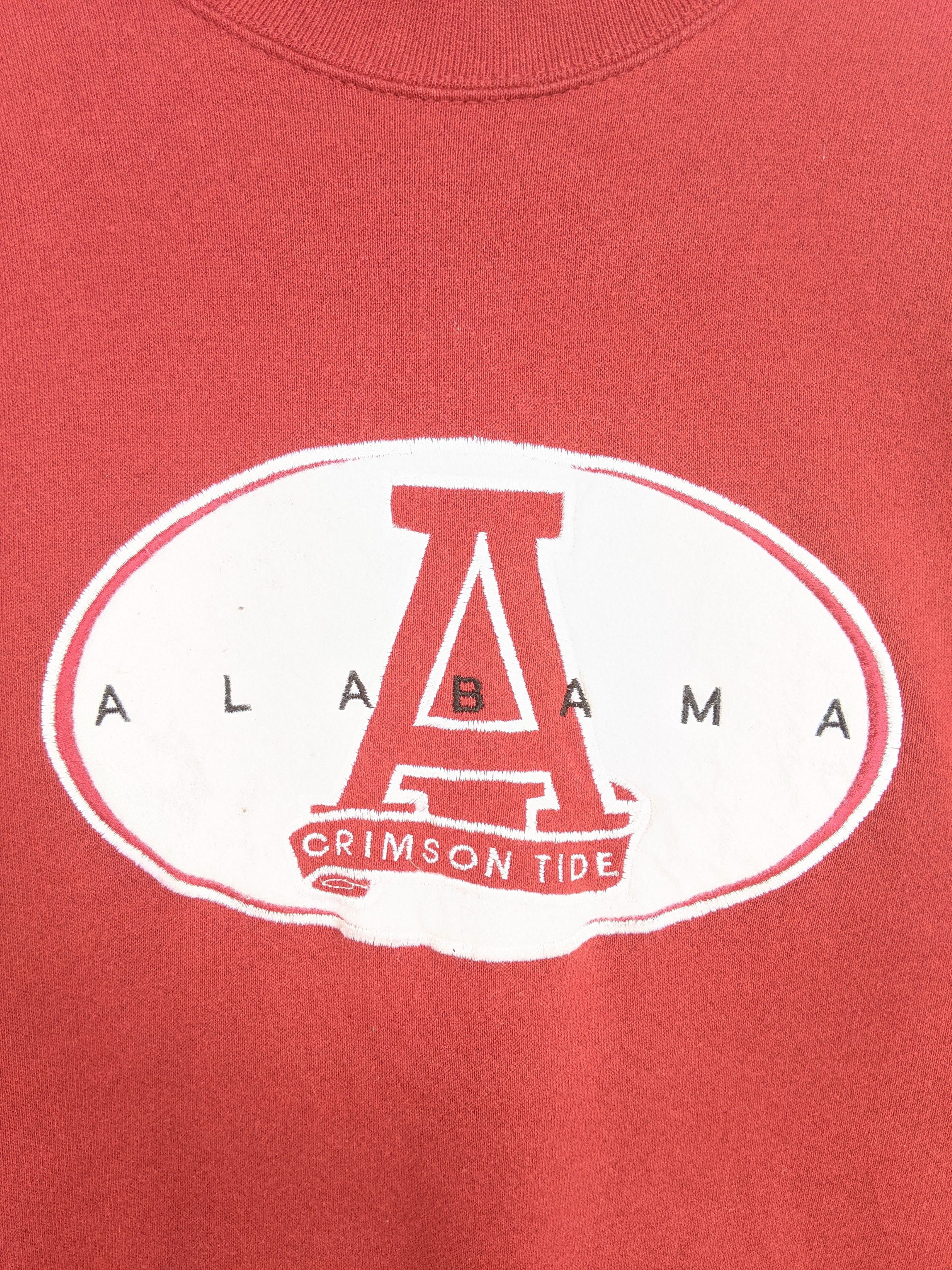 Vintage Vintage 90s Alabama Crimson Tide Sweatshirt Size US M / EU 48-50 / 2 - 3 Thumbnail
