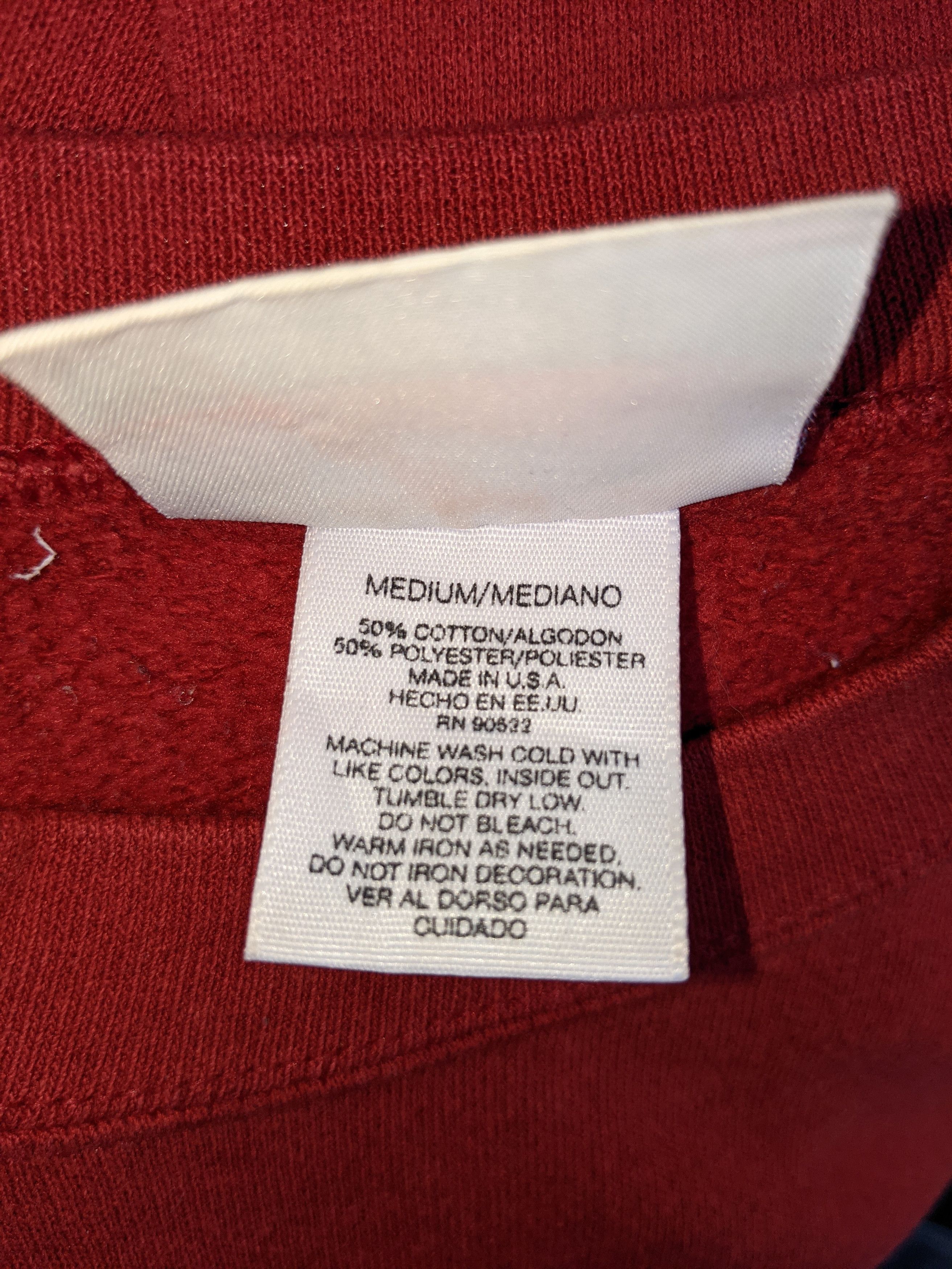 Vintage Vintage 90s Alabama Crimson Tide Sweatshirt Size US M / EU 48-50 / 2 - 5 Thumbnail