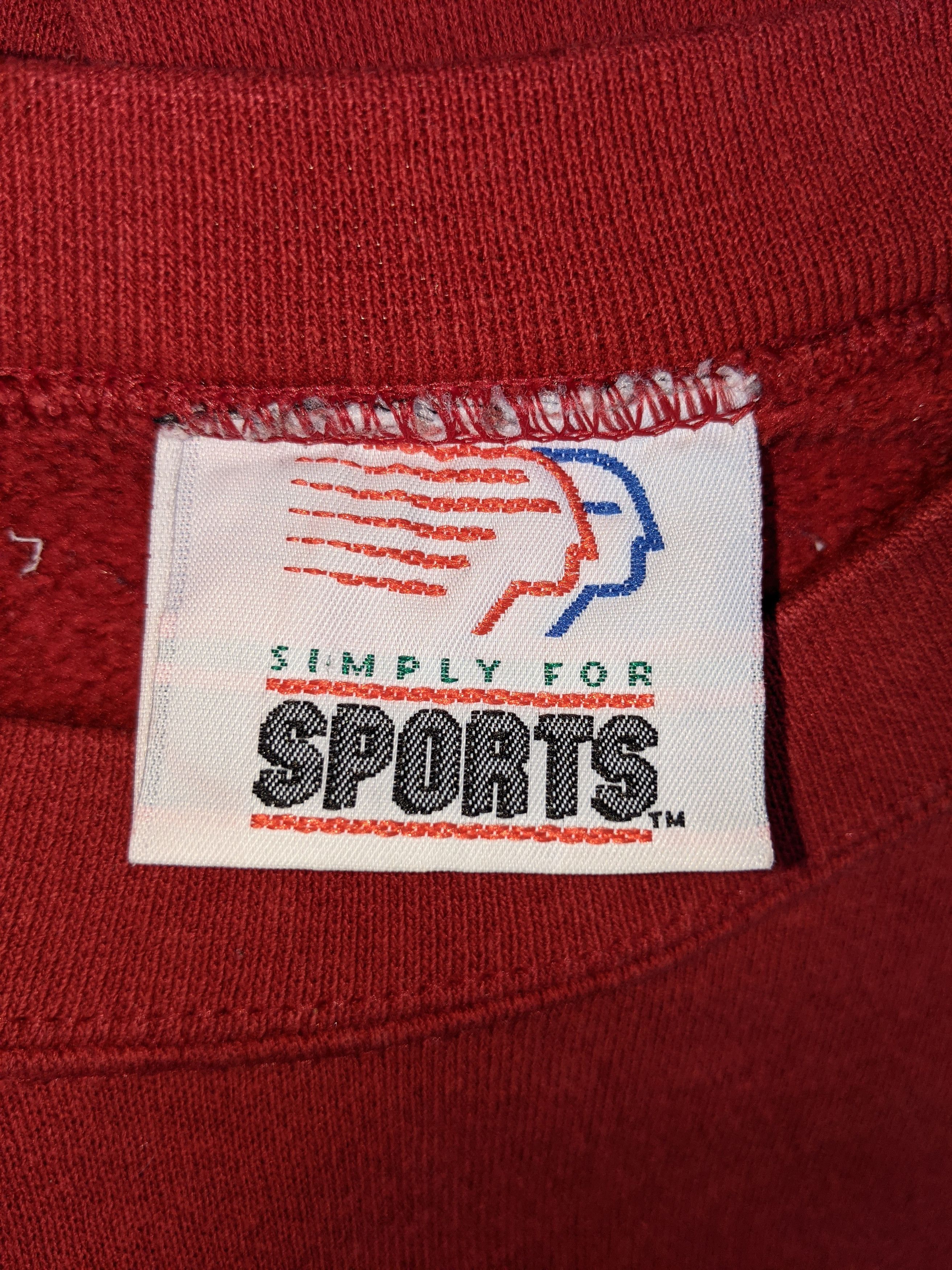Vintage Vintage 90s Alabama Crimson Tide Sweatshirt Size US M / EU 48-50 / 2 - 4 Thumbnail