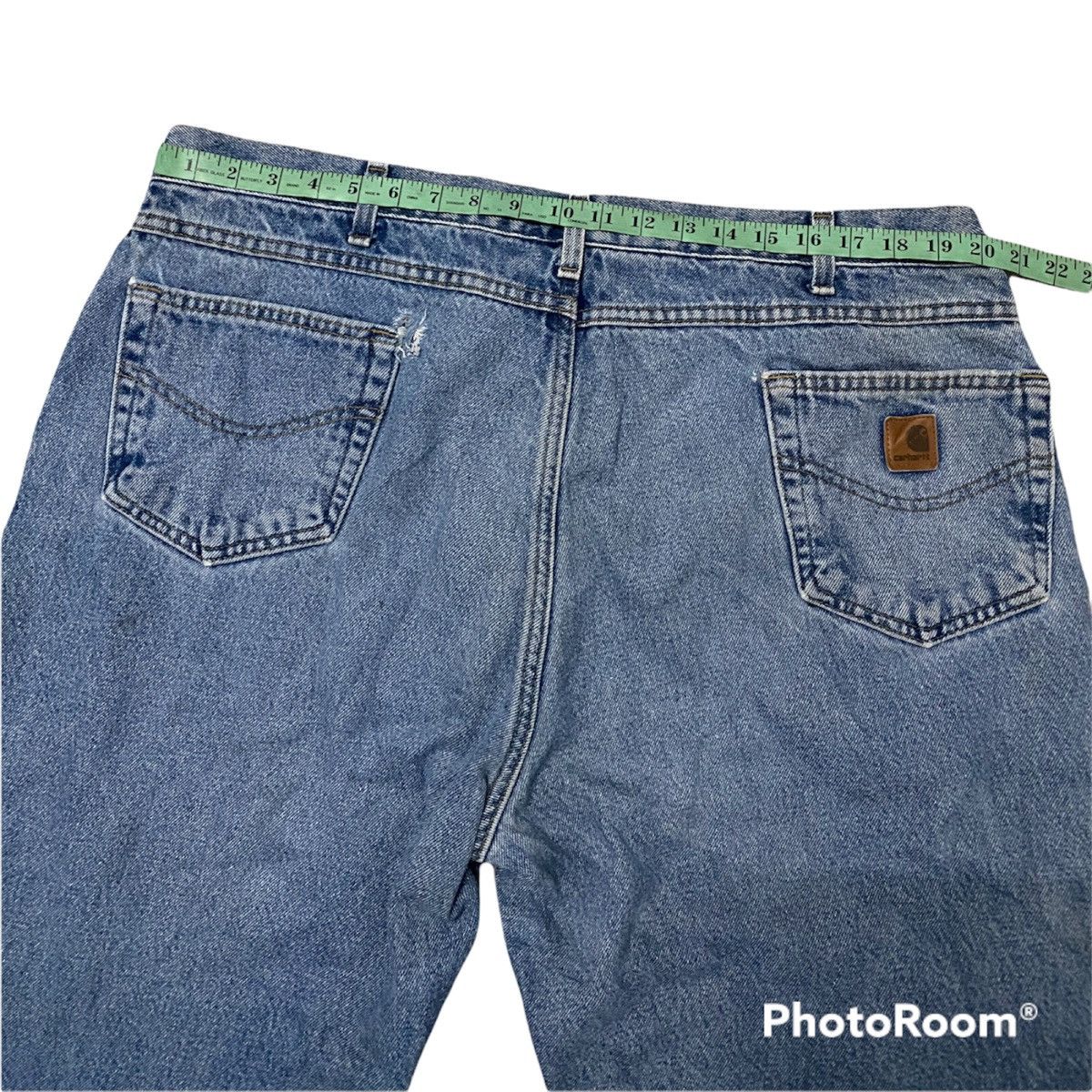 Carhartt × Vintage Offer‼️Vintage Carhartt Distress Denim Jeans Size US 40 / EU 56 - 12 Thumbnail