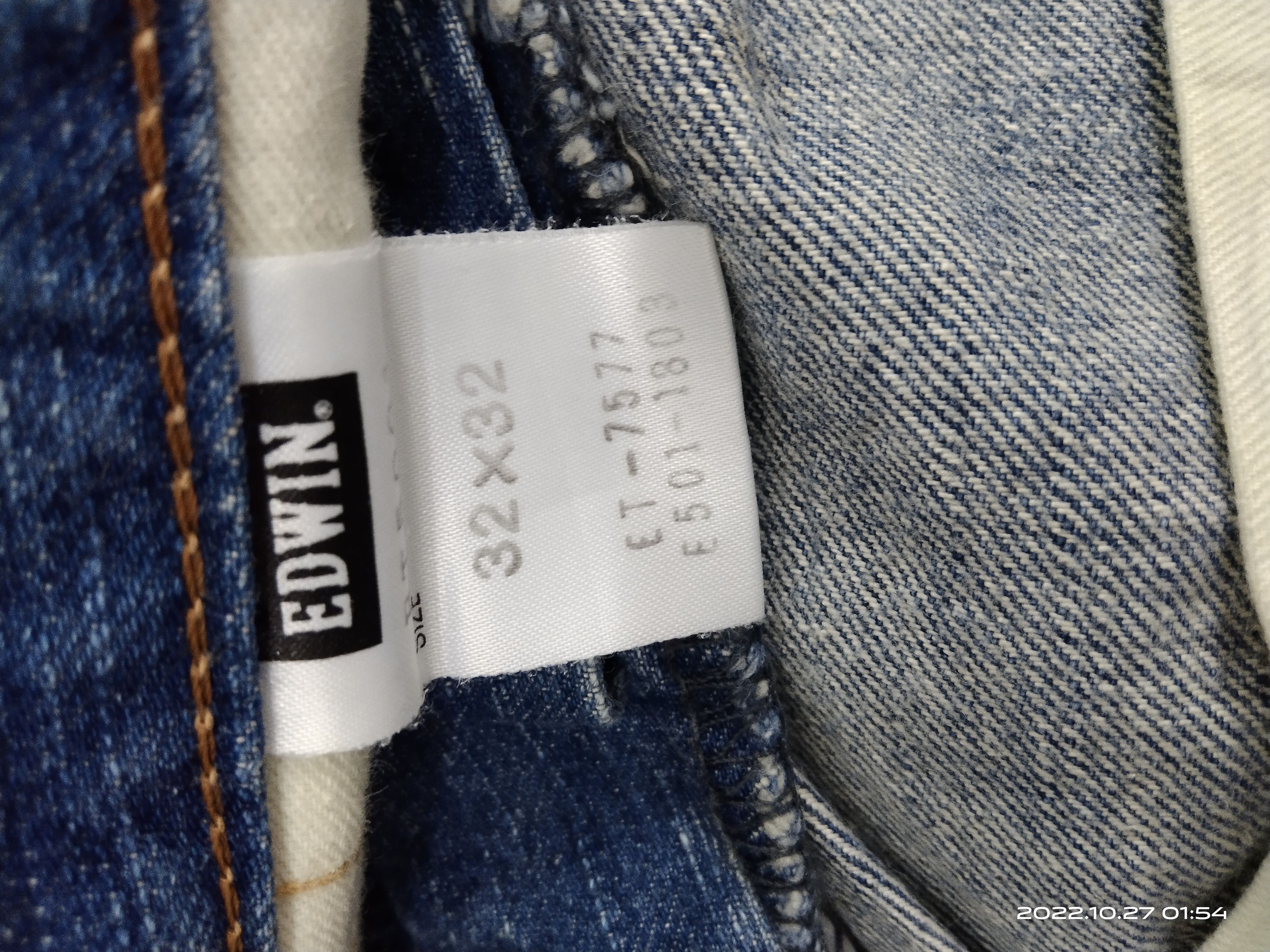 Vintage FLARED🔥DISTRESSED BLUE TRIP 503 DENIM PANTS Size US 32 / EU 48 - 8 Thumbnail