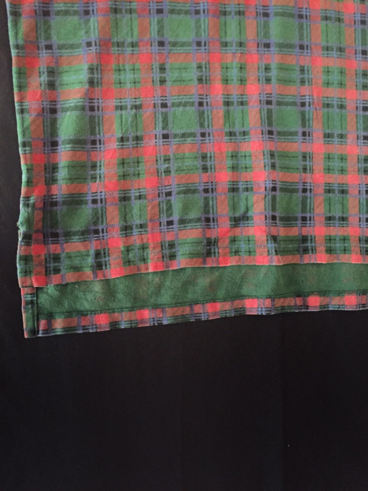 Polo Ralph Lauren × Vintage Vintage Polo Ralph Lauren Tartan Design Polo T Shirt Size US XL / EU 56 / 4 - 5 Thumbnail