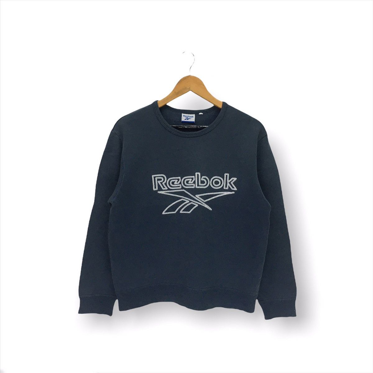 Reebok × Vintage Vintage Reebok Big Logo Sweatshirt Size US S / EU 44-46 / 1 - 1 Thumbnail